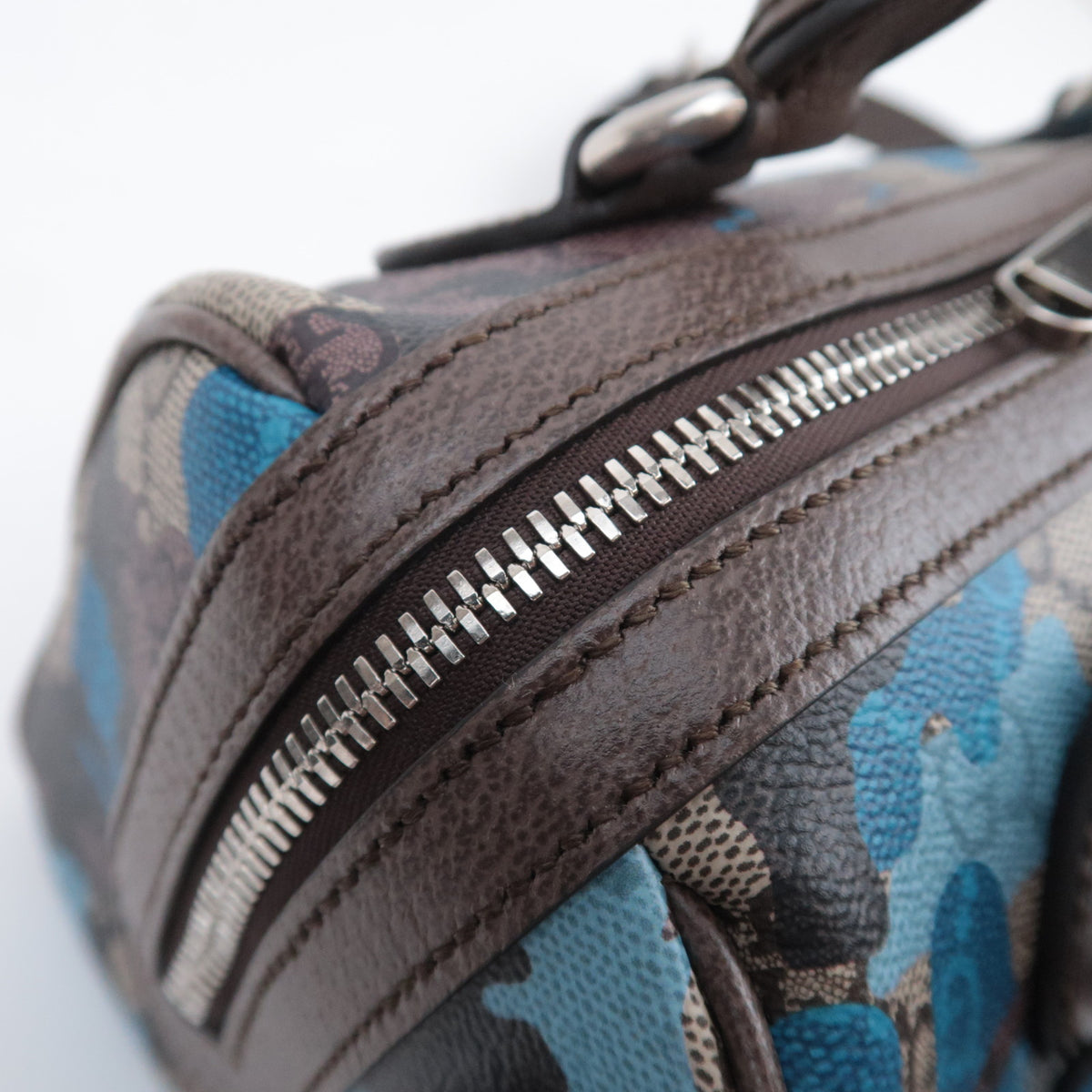 GUCCI GG Camouflage 2Way Mini Boston Bag 854860