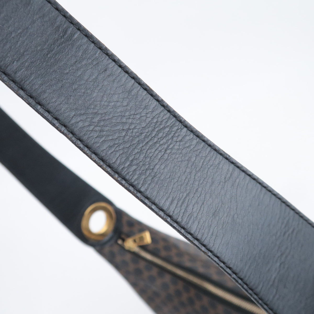 CELINE Macadam Hobo Shoulder Bag