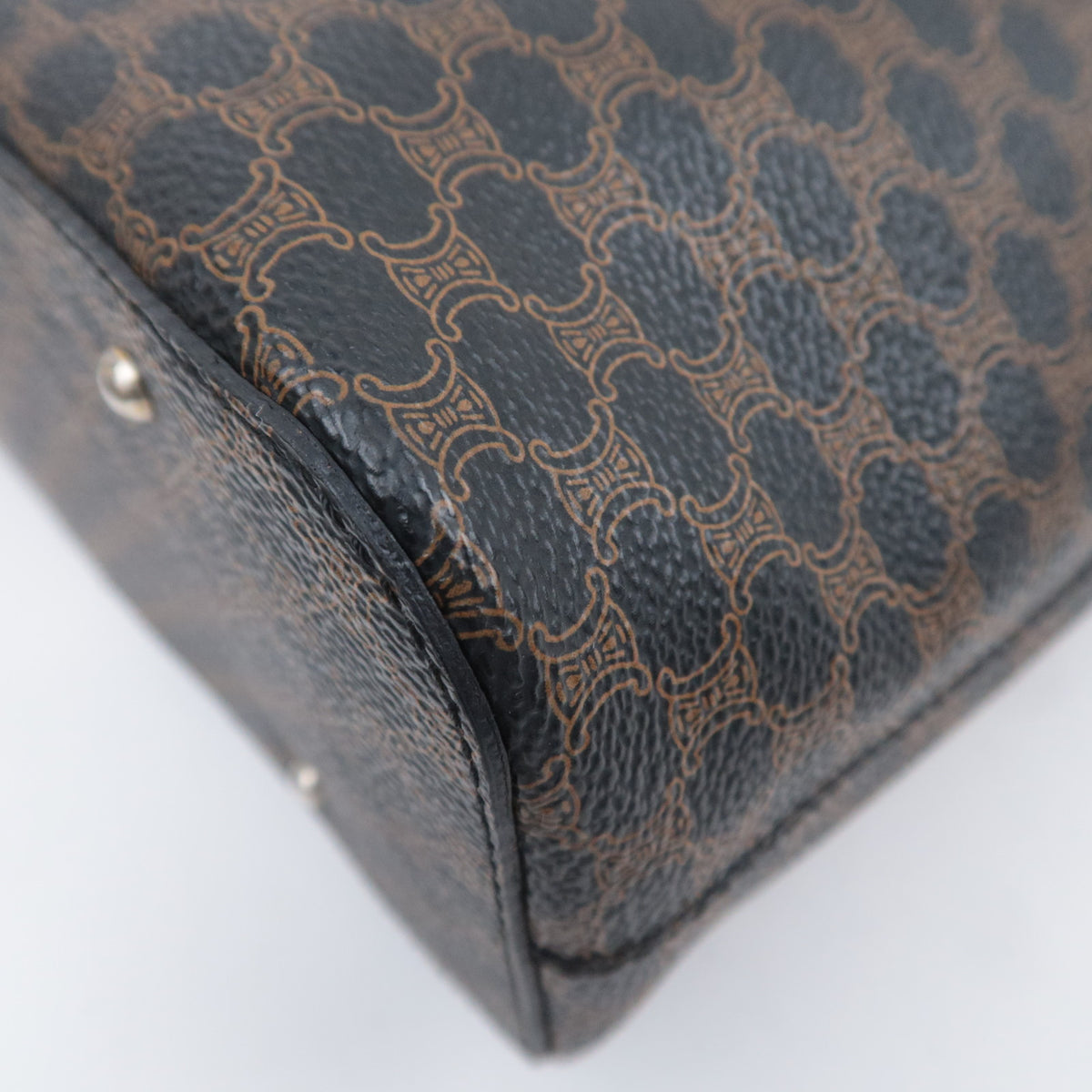 CELINE Macadam Hobo Shoulder Bag