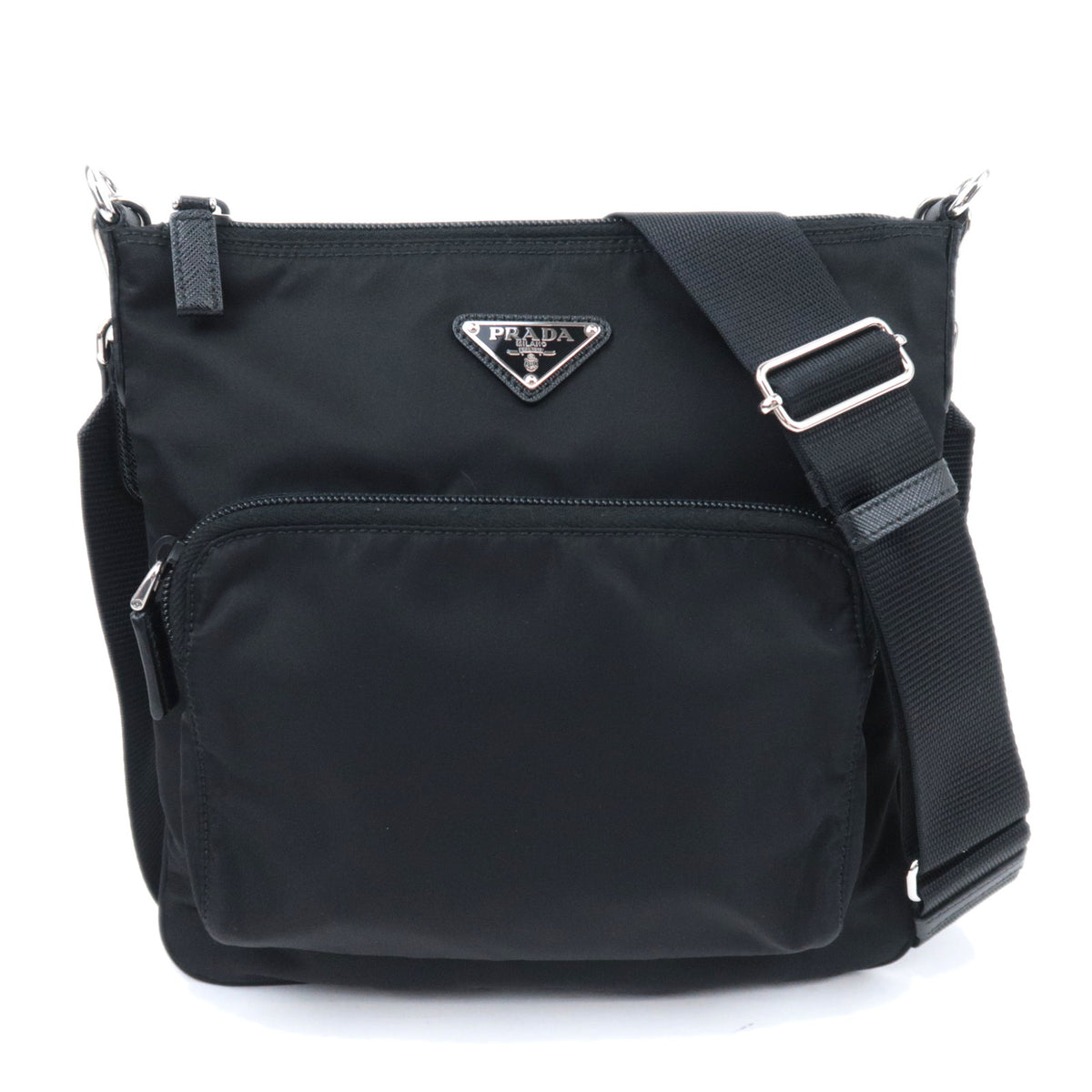 PRADA Logo Nylon Small Shoulder Bag 1BH71692325
