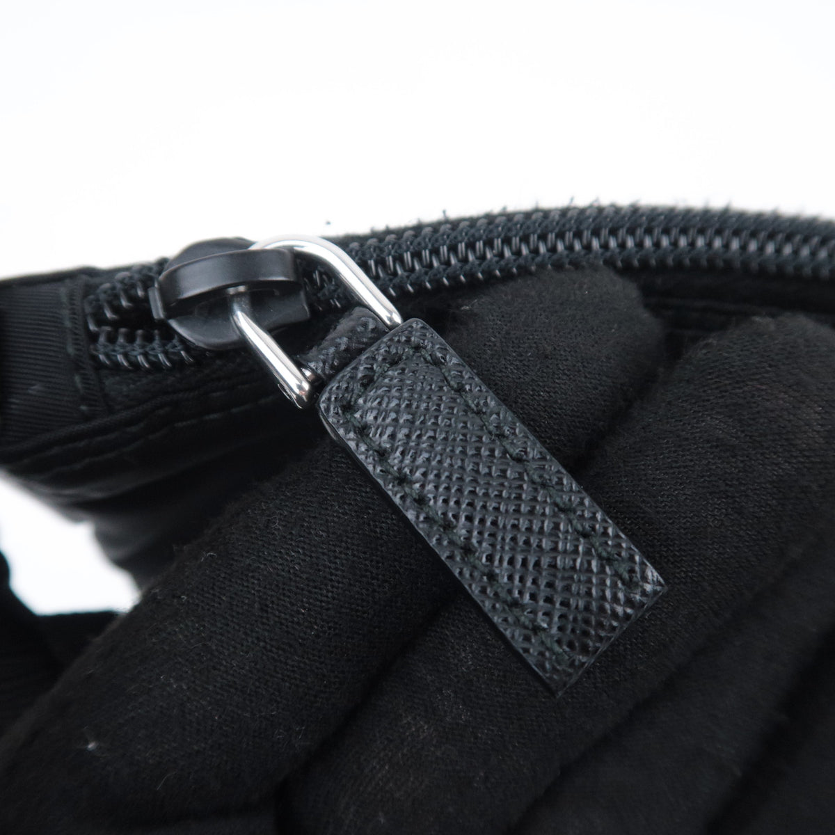 PRADA Logo Nylon Small Shoulder Bag 1BH716
