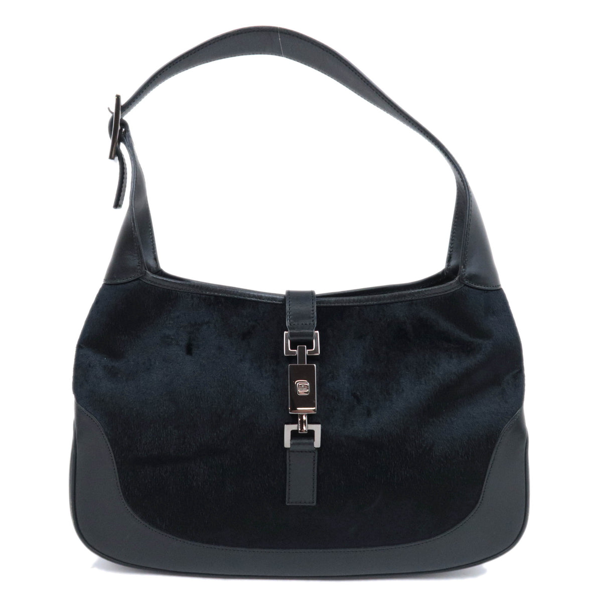 GUCCI Jackie Velour Shoulder Bag 001.330692328