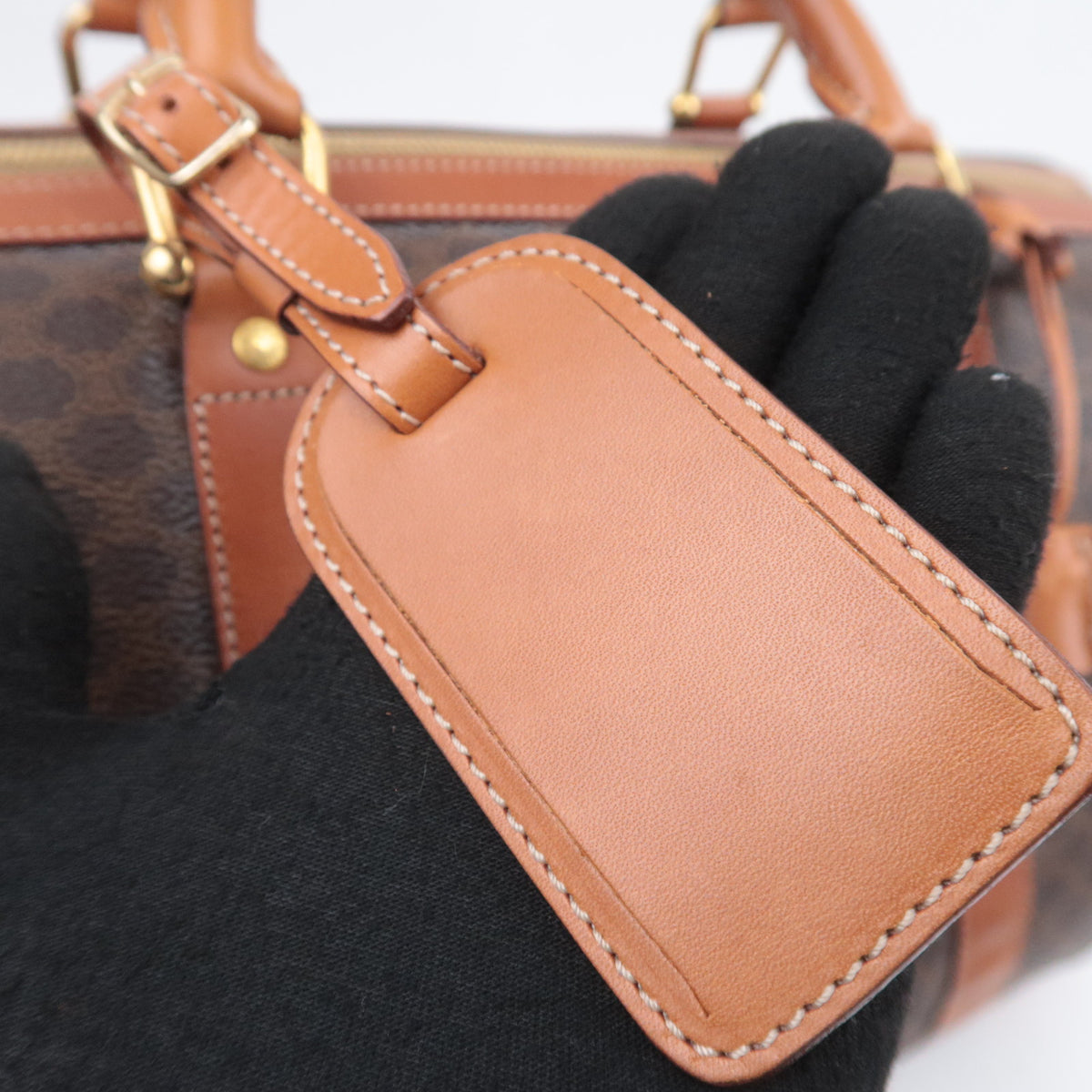 CELINE Macadam Boston Bag