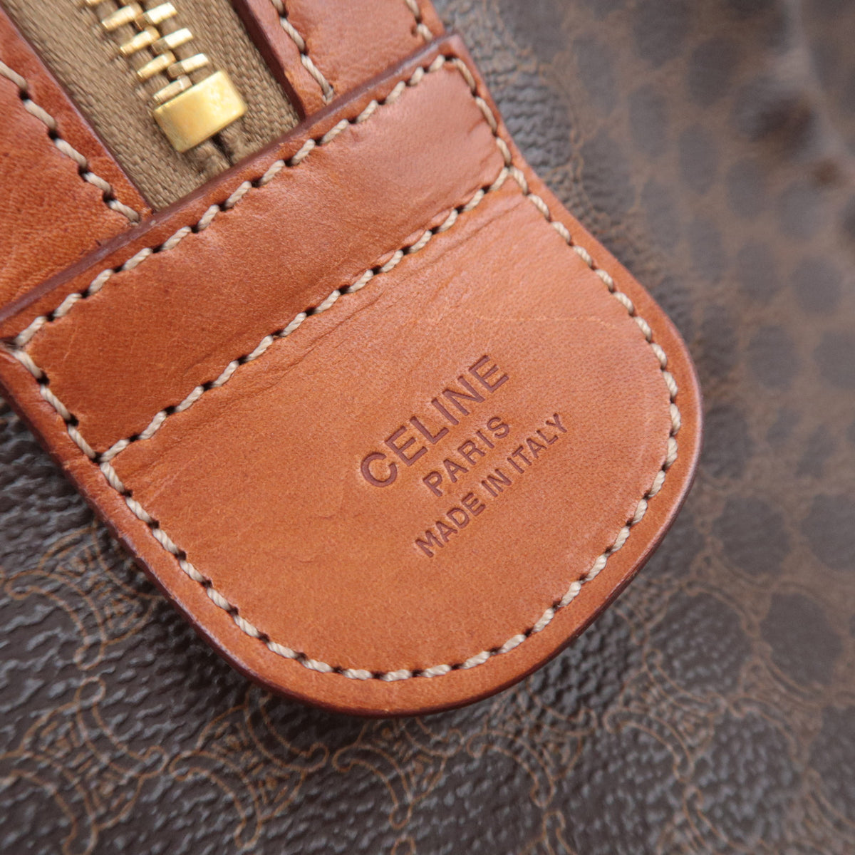 CELINE Macadam Boston Bag
