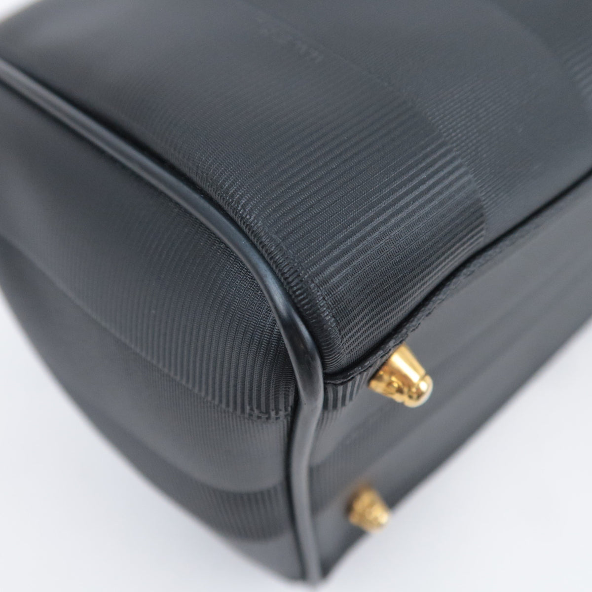 FENDI Pequin Stripe Small Boston Bag