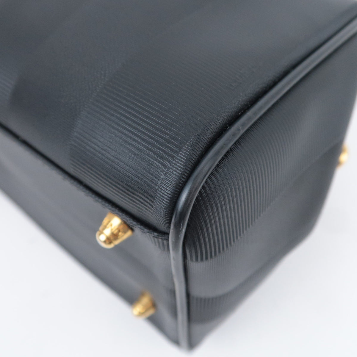 FENDI Pequin Stripe Small Boston Bag