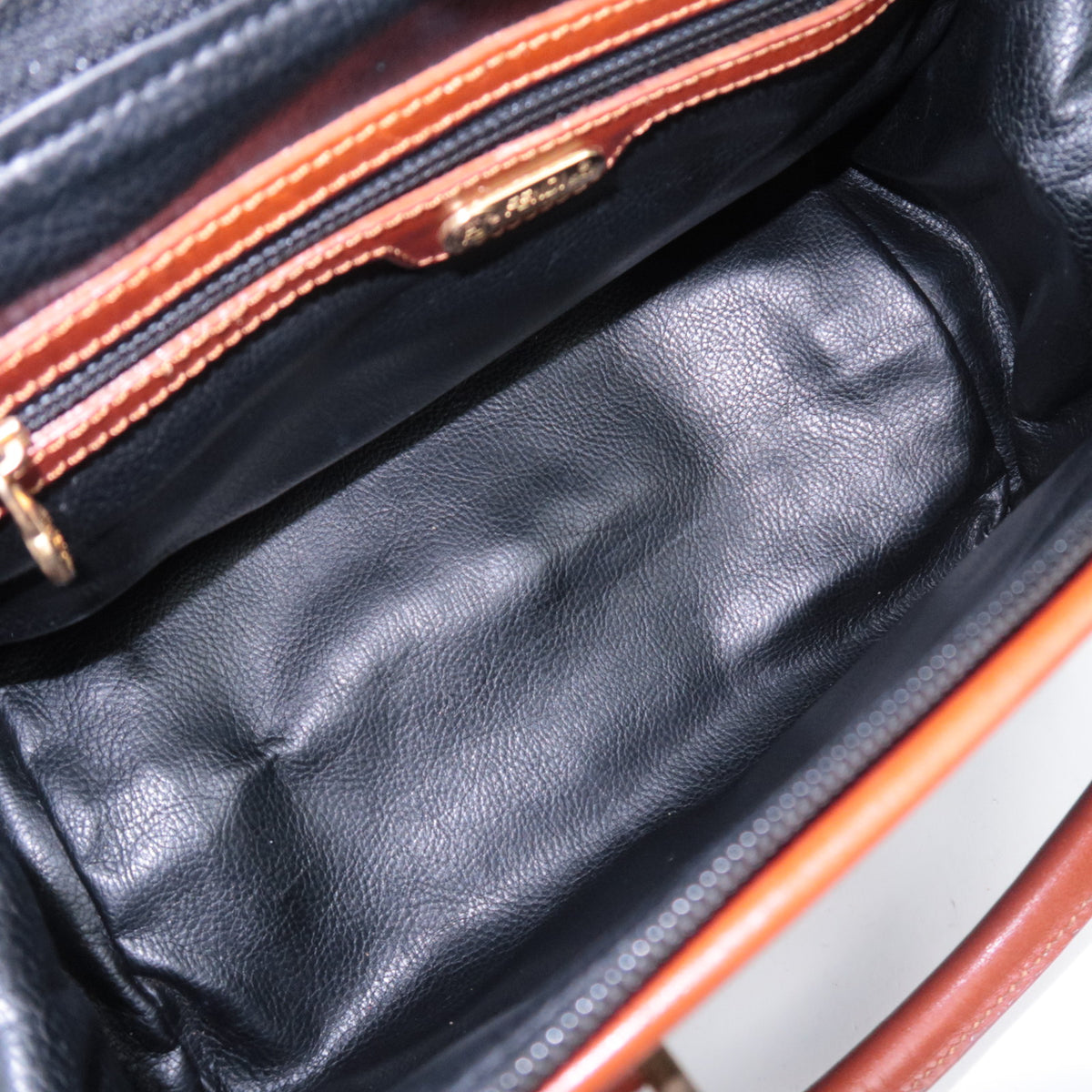 FENDI Pequin Stripe 2Way Small Boston Bag