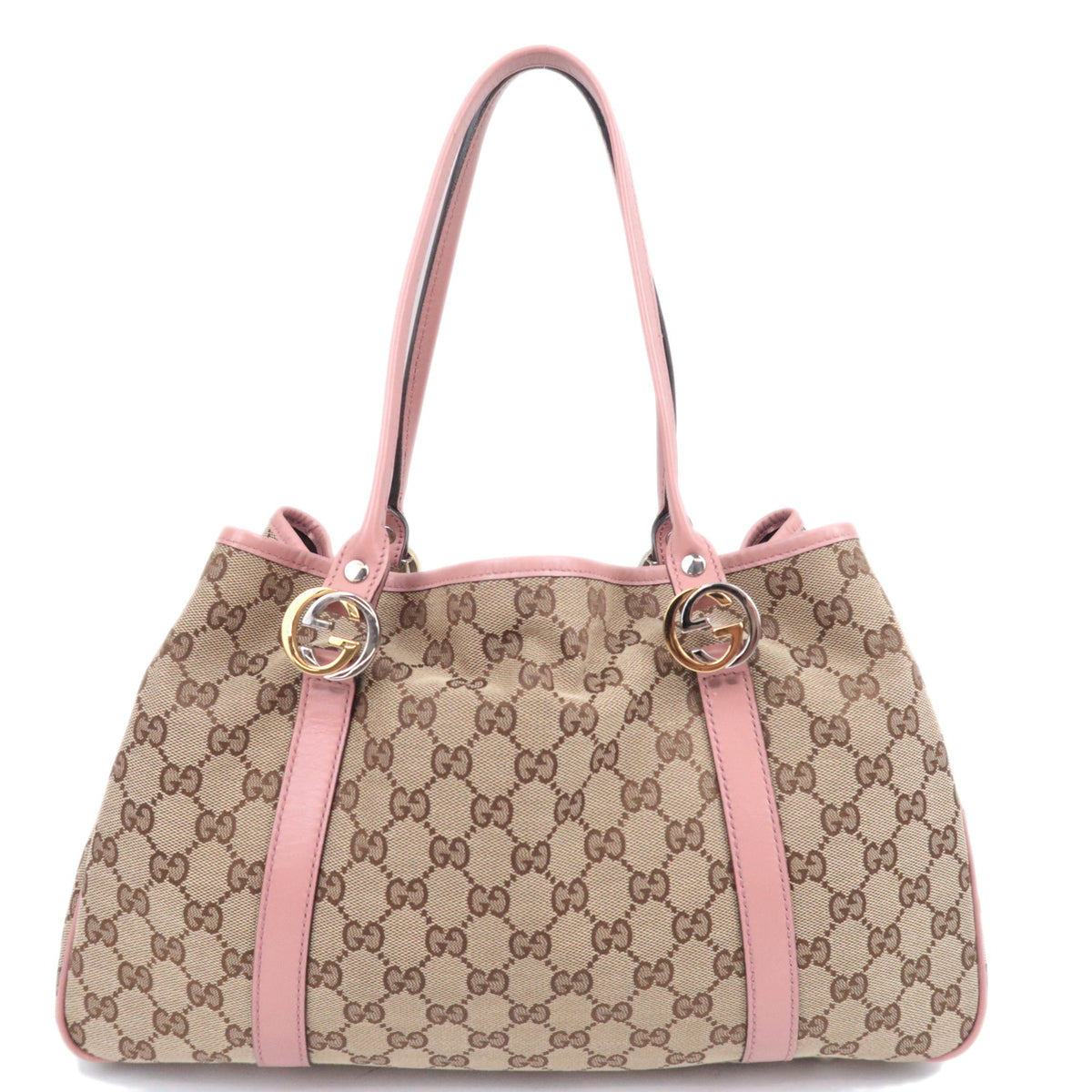GUCCI GG Twins GG Canvas Tote Bag 23295792338