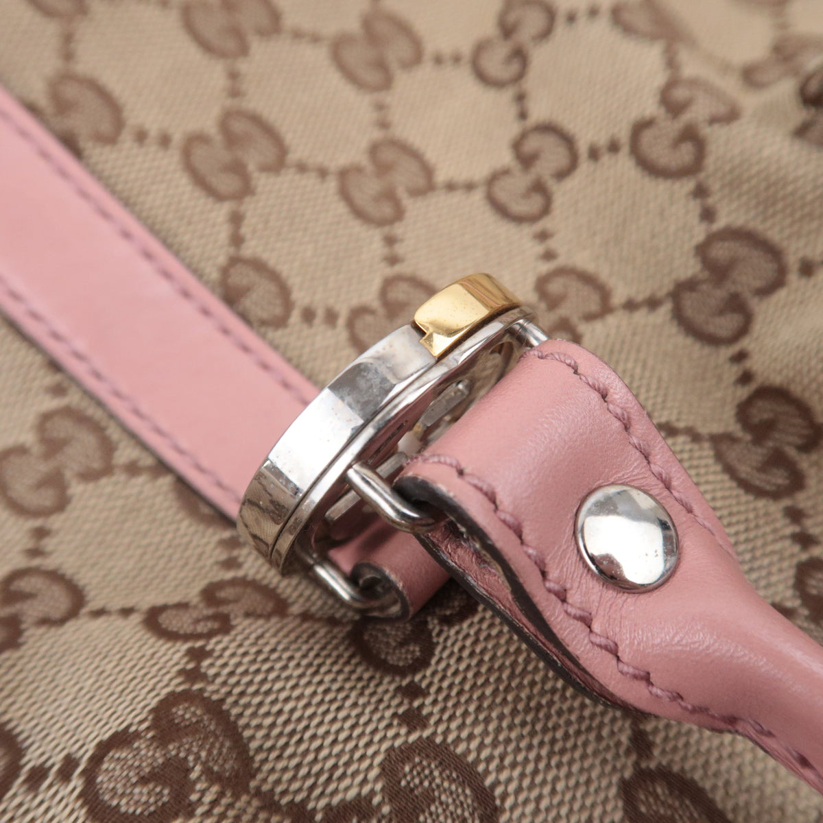 GUCCI GG Twins GG Canvas Tote Bag 232957