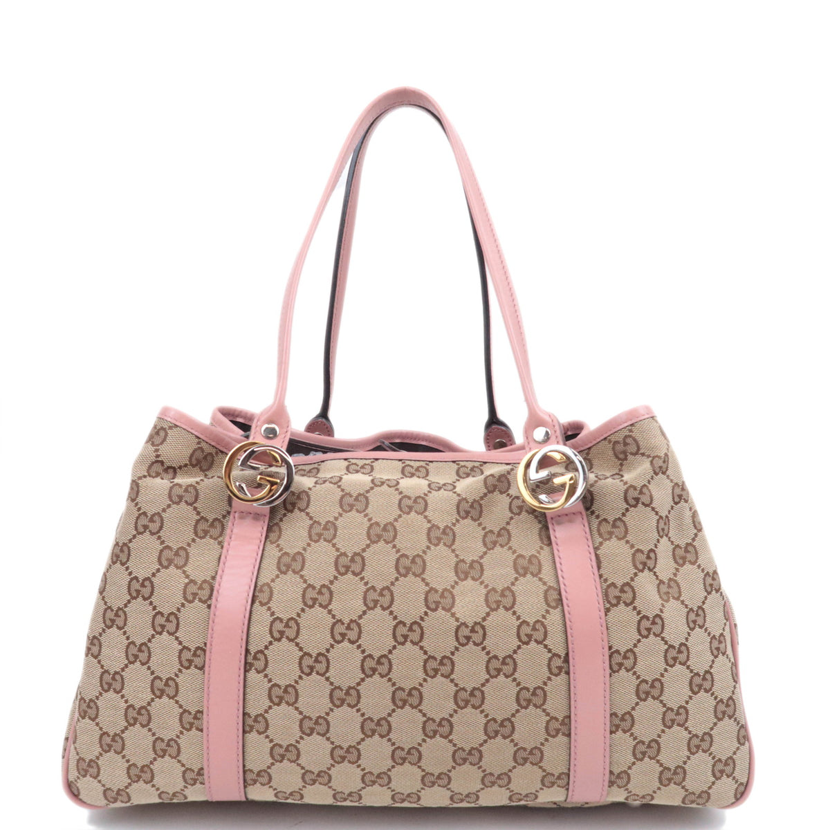 GUCCI GG Twins GG Canvas Tote Bag 232957