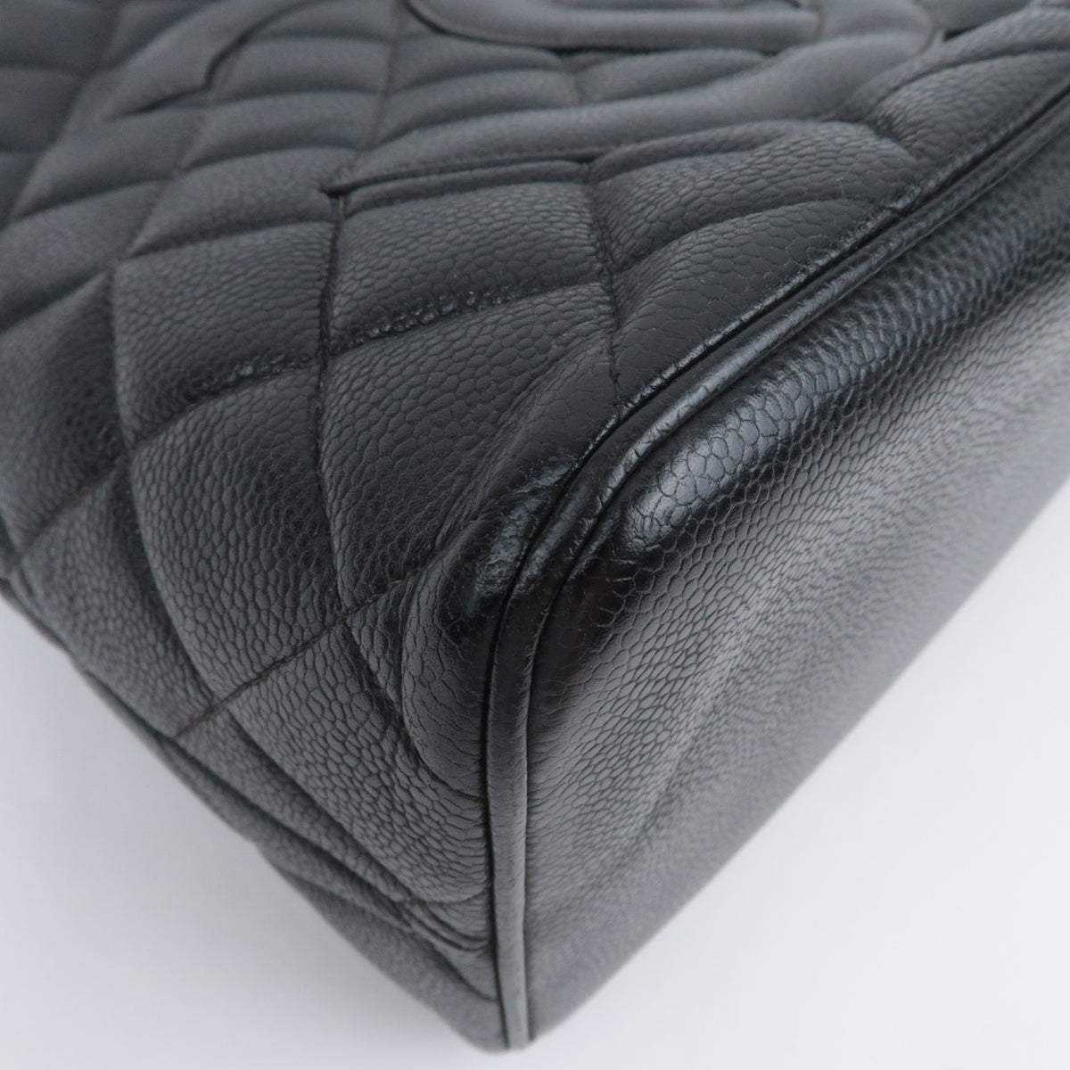 CHANEL Medallion Tote Bag Caviarskin A01804