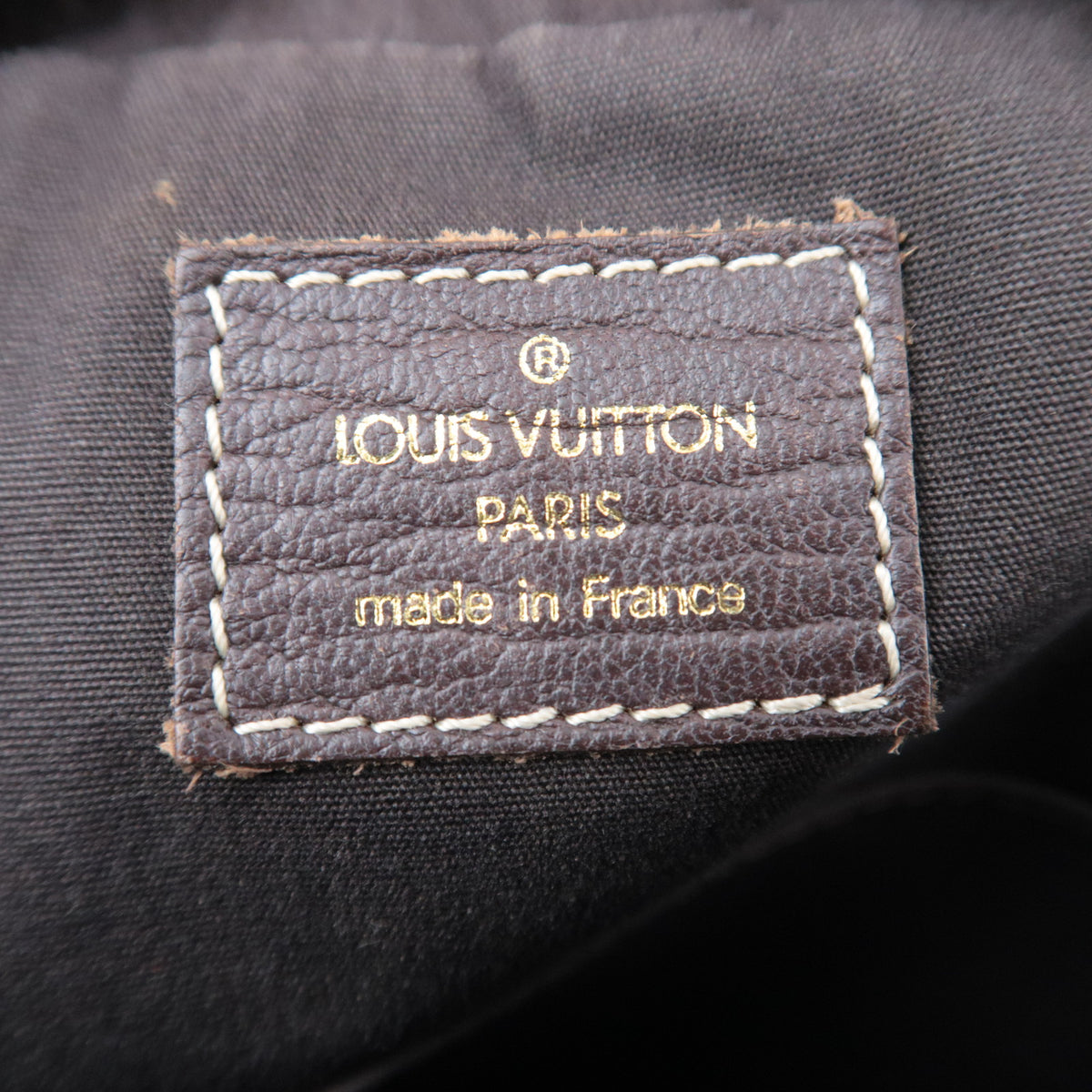 Louis Vuitton Monogram Mini Lin Danube Shoulder Bag Ebene M95228