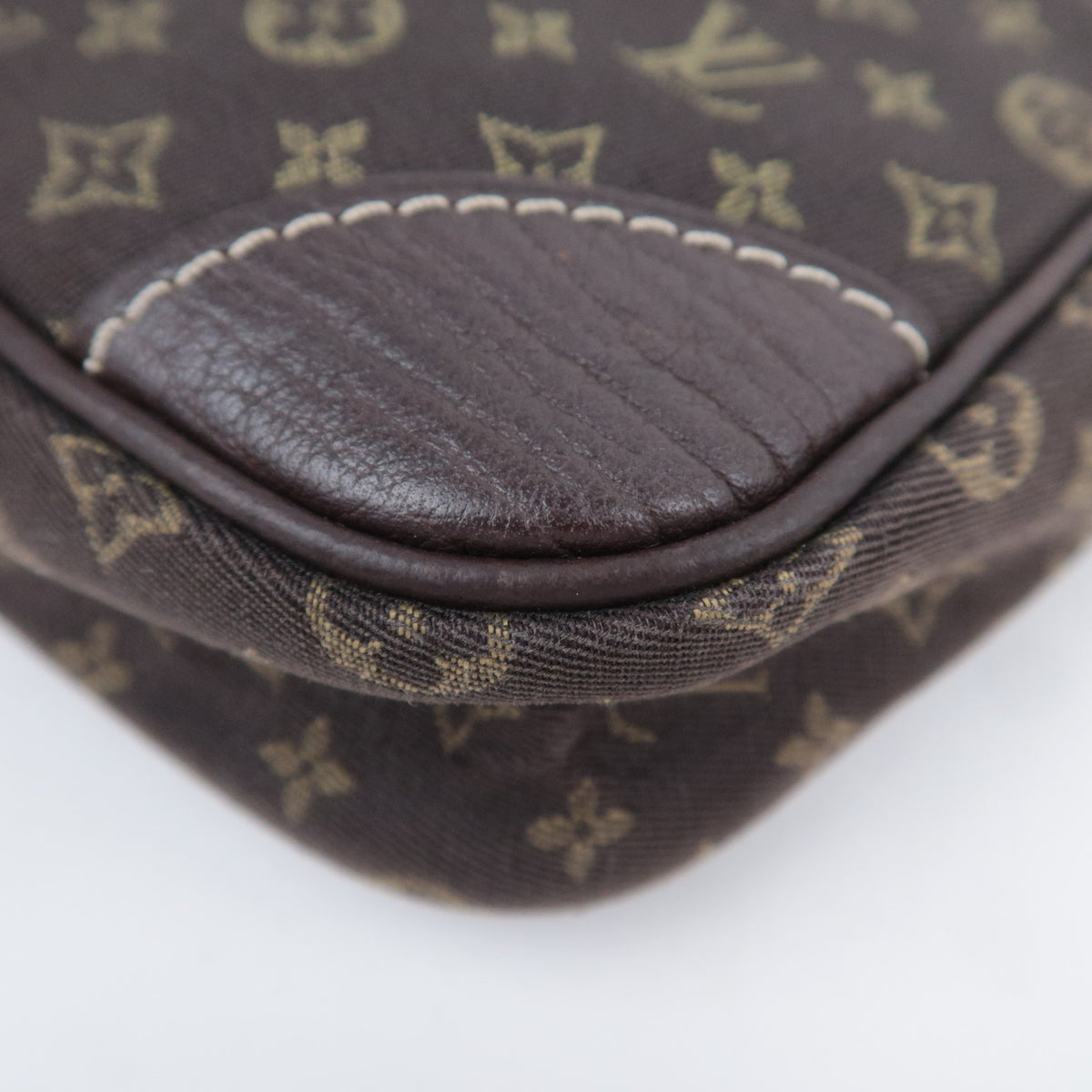 Louis Vuitton Monogram Mini Lin Danube Shoulder Bag Ebene M95228