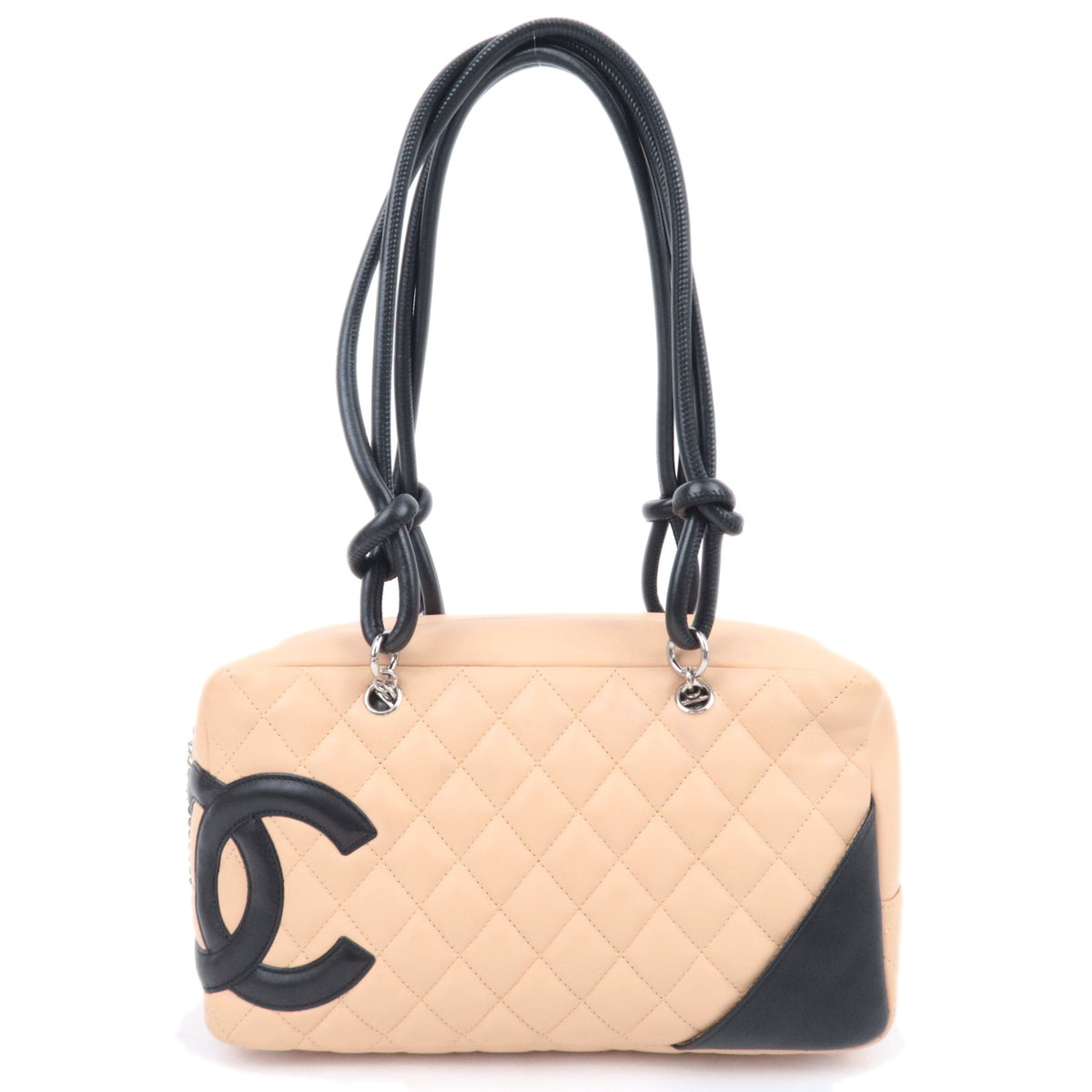 CHANEL Cambon Line Bowling Bag Lambskin A2517192404