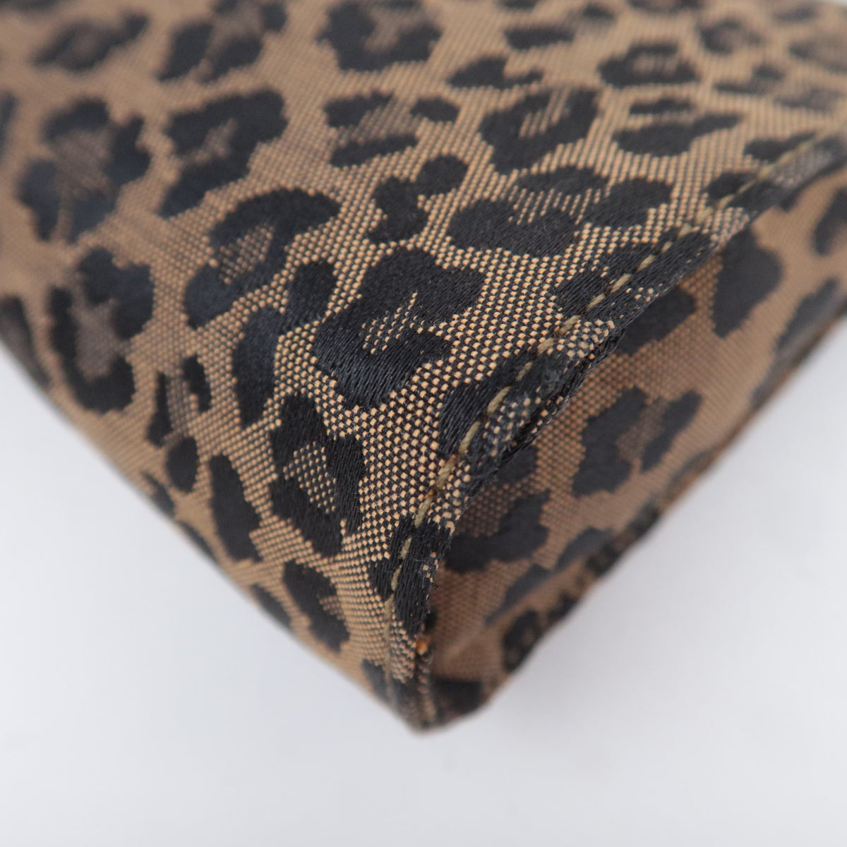 FENDI Leopard Print 2Way Shoulder Bag Belt Bag