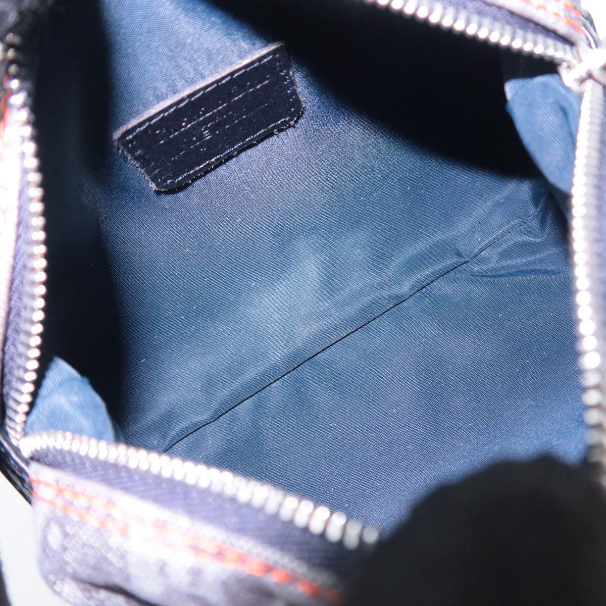 Christian Dior Trotter Flightline Denim Cosmetic Pouch