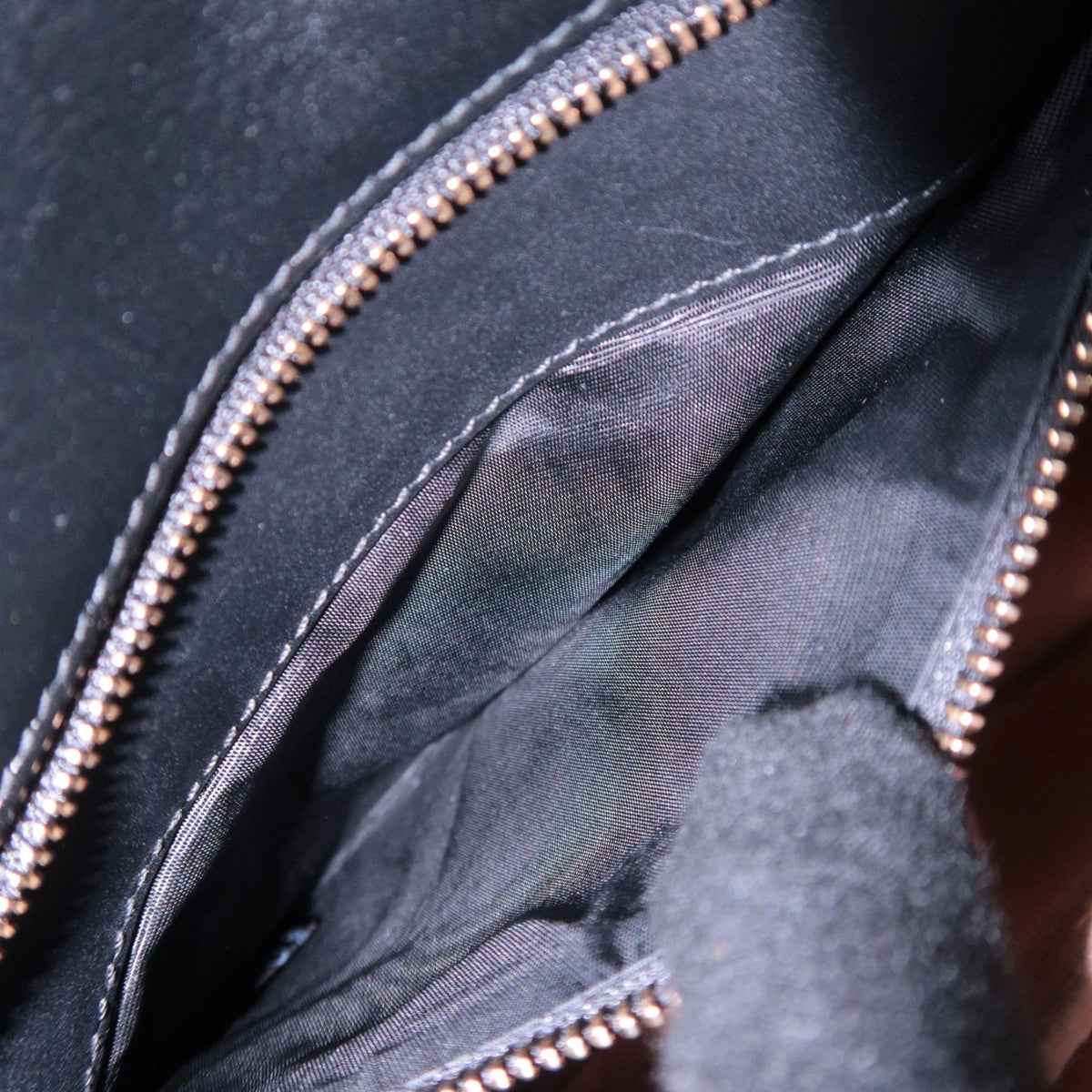 GUCCI Sherry Sylvie Web Leather Shoulder Bag Black 421882