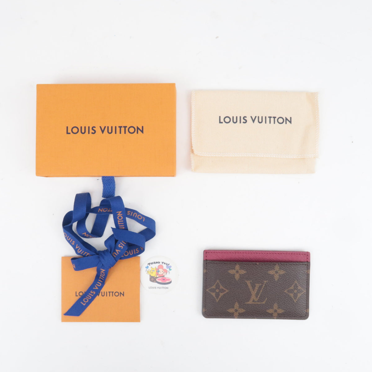 Louis Vuitton Monogram Porte Carte Simple M60703