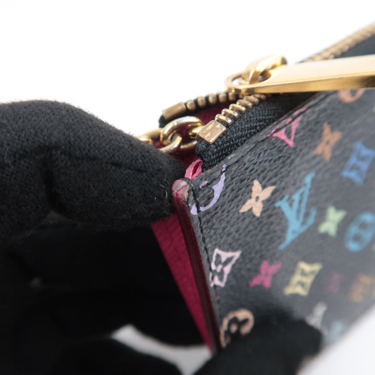 Louis Vuitton Murakami Monogram Multicolor Pochette Cles M93735