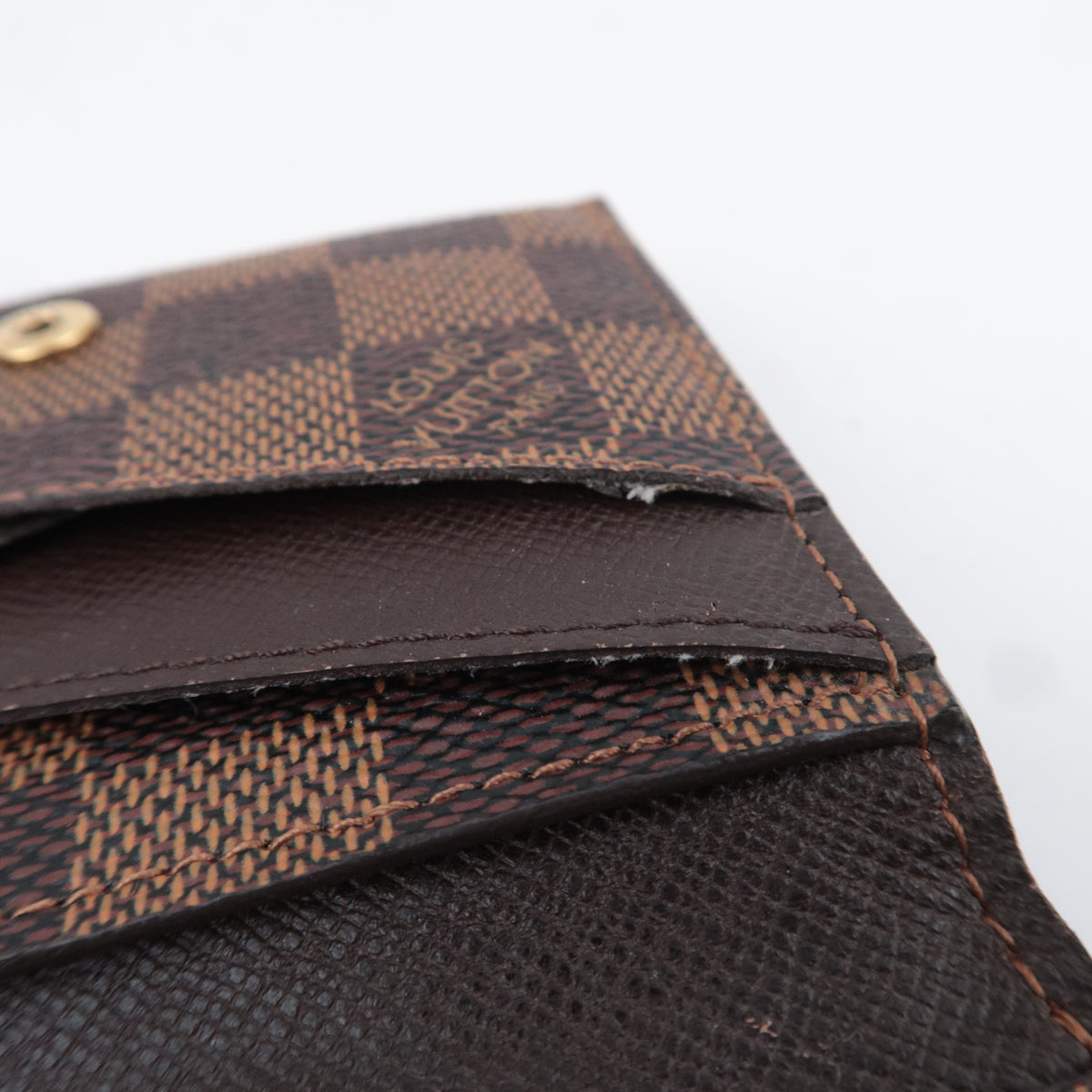 Louis Vuitton Damier Portefeuille Origami Compact Wallet N63099