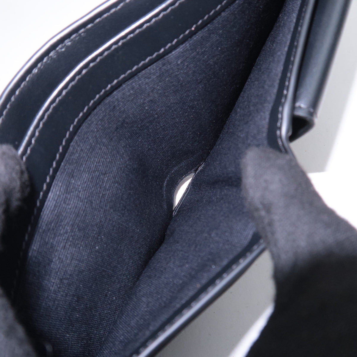 CELINE Triomphe Leather Wallet