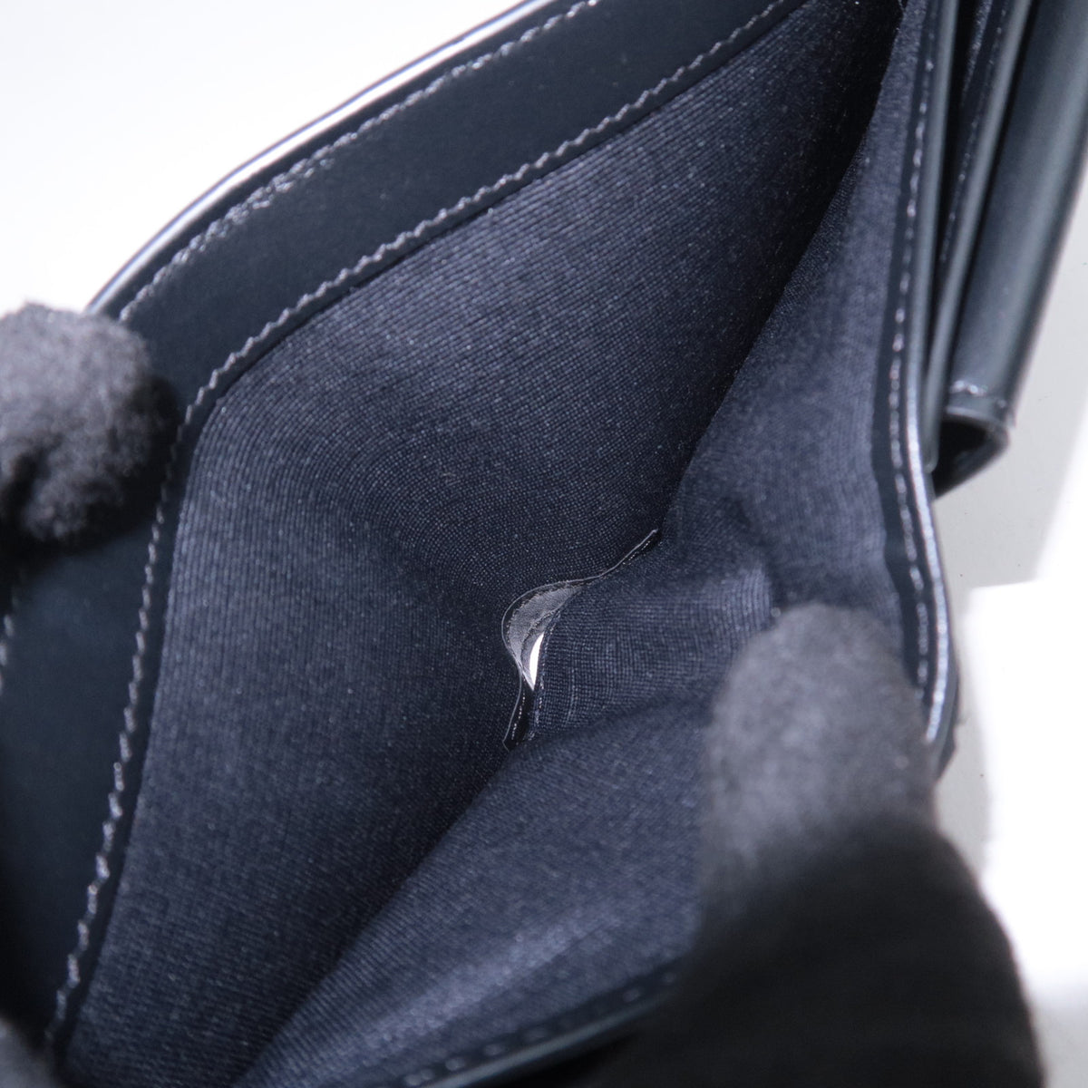 CELINE Triomphe Leather Wallet