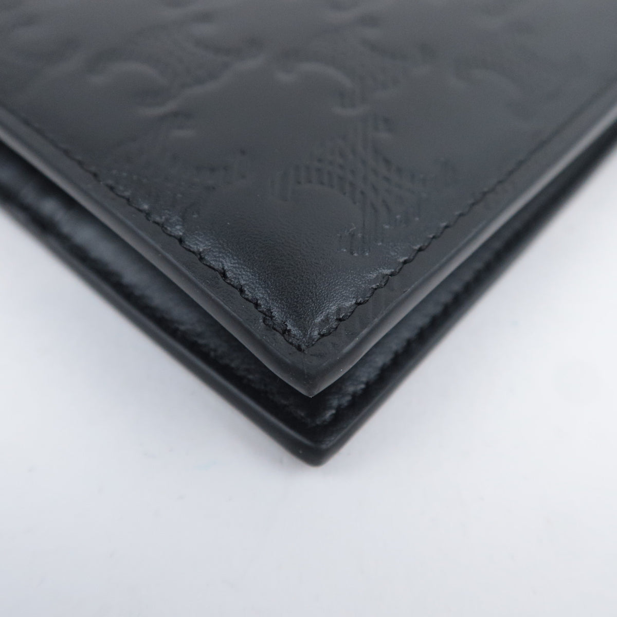 CELINE Triomphe Leather Wallet