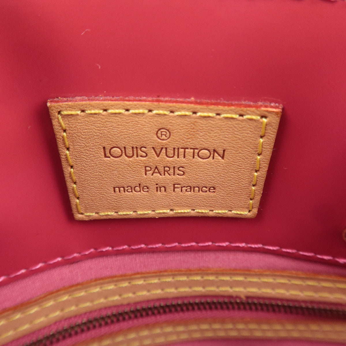 Louis Vuitton Monogram Vernis Reade PM Bag M9132F