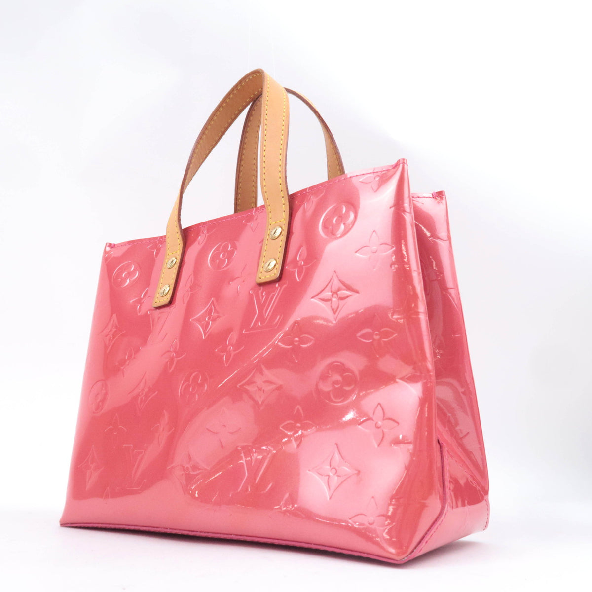 Louis Vuitton Monogram Vernis Reade PM Bag M9132F