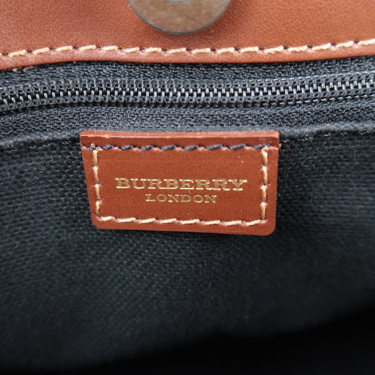 BURBERRY Haymarket Check Shadow Horse Mini Tote Bag
