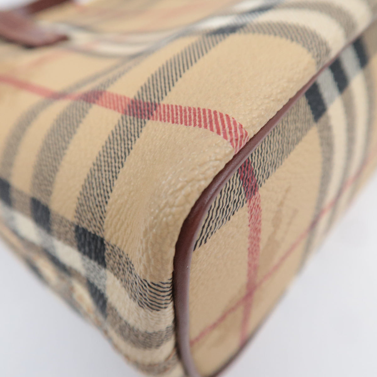 BURBERRY Haymarket Check Shadow Horse Mini Tote Bag