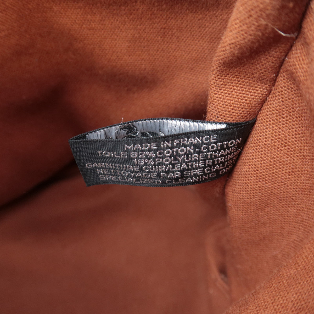 HERMES Saxo PM Canvas Bucket Tote Bag