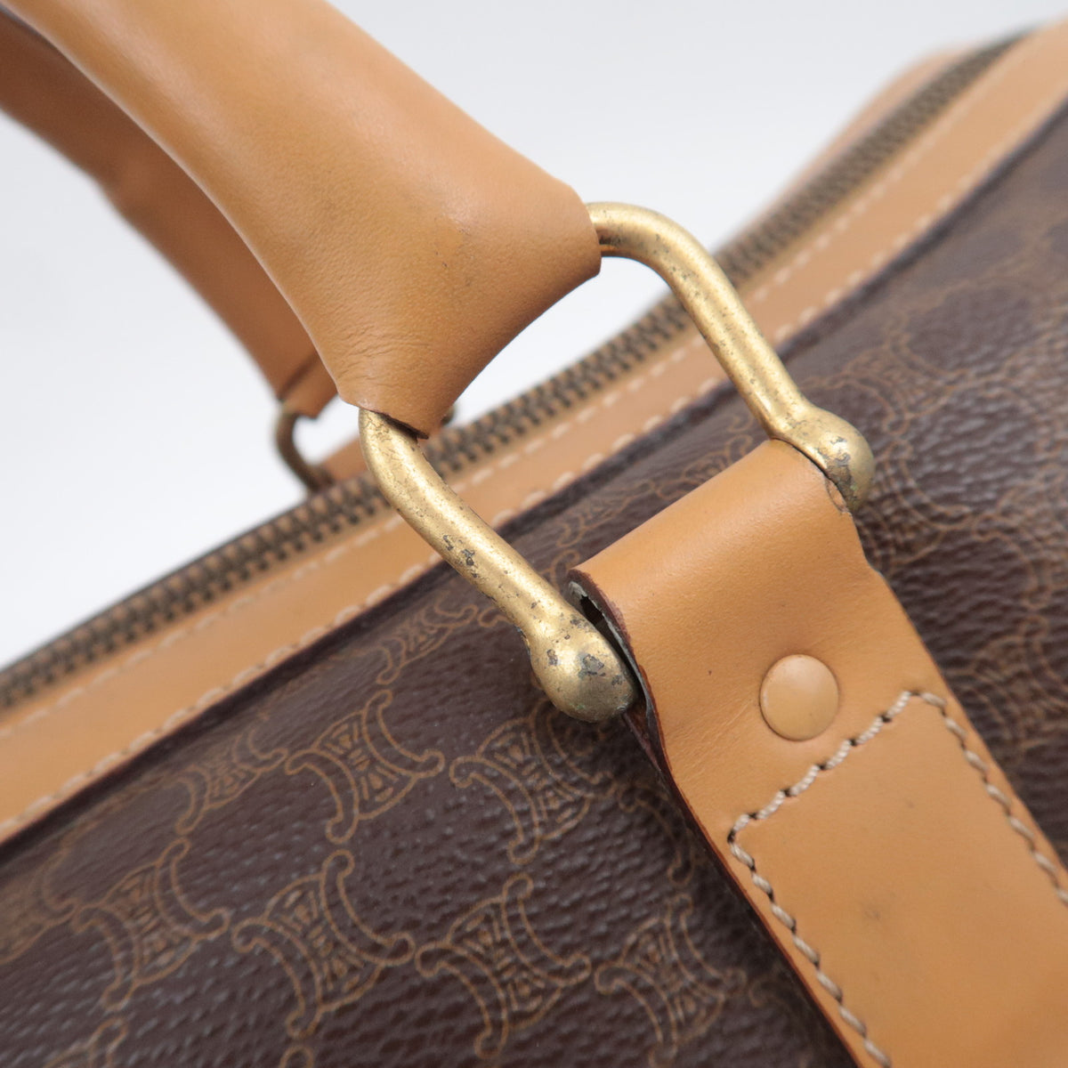 CELINE Macadam Boston Bag