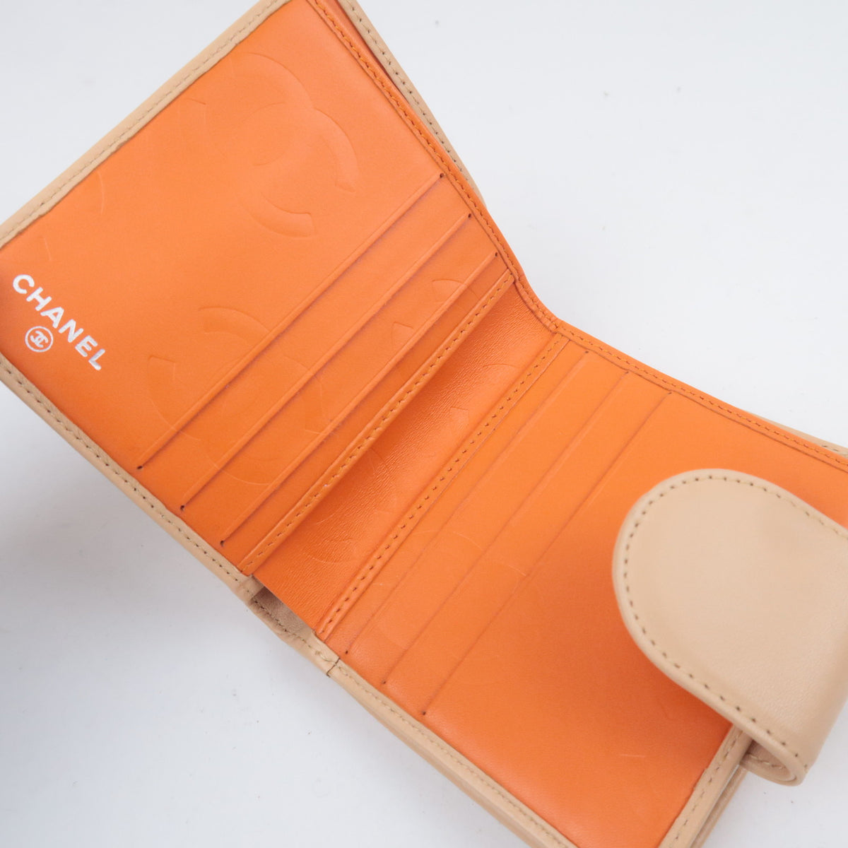 CHANEL Cambon Line Wallet Lambskin