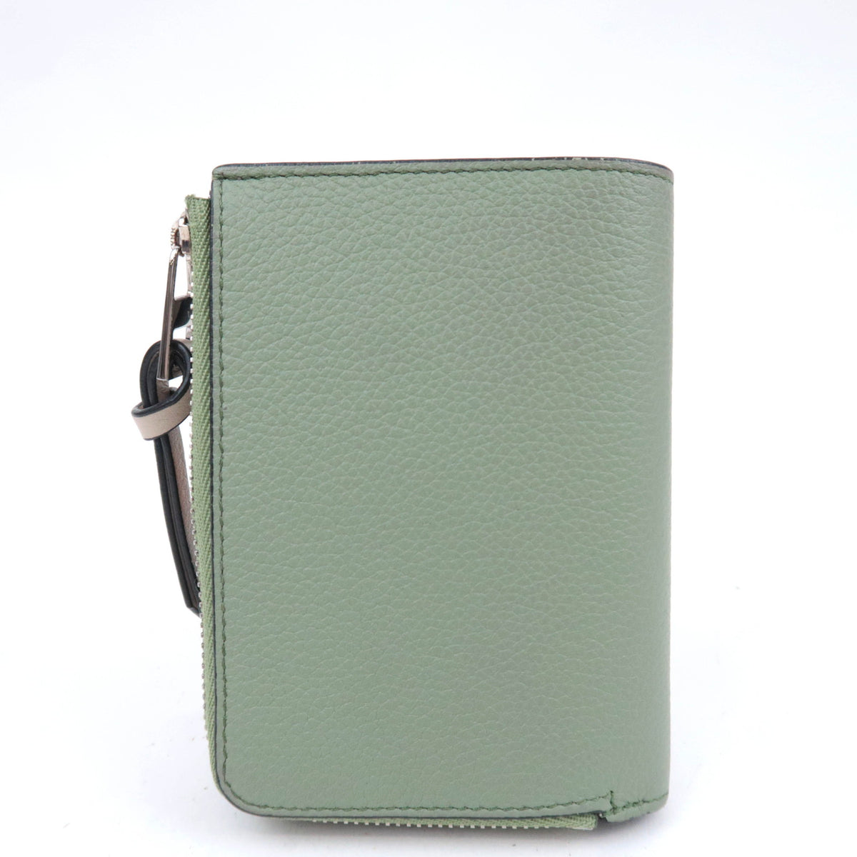 LOEWE Slim Zip Leather Compact Wallet