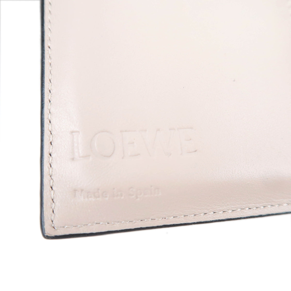 LOEWE Slim Zip Leather Compact Wallet