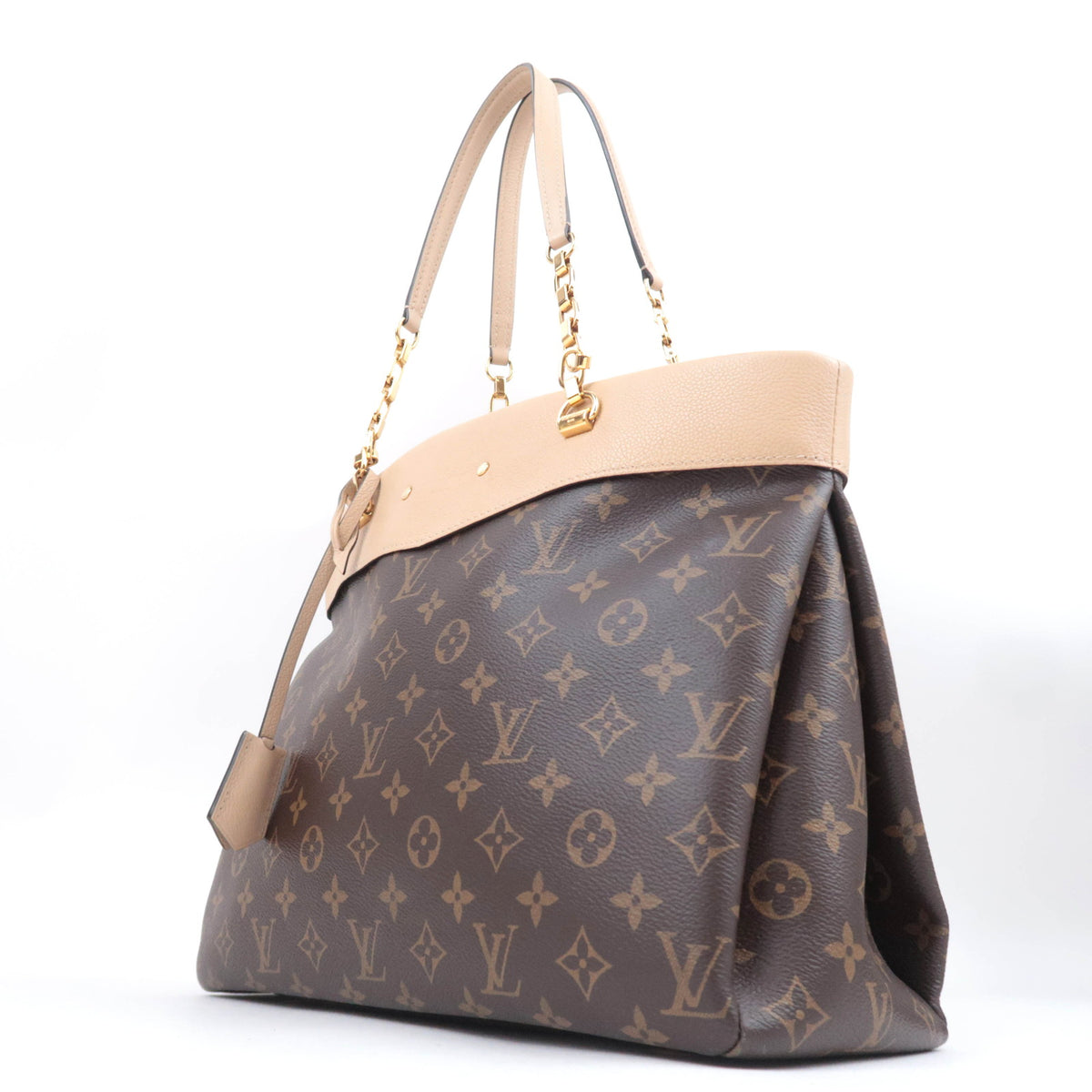 Louis Vuitton Monogram Pallas Shopper Chain Tote M41580