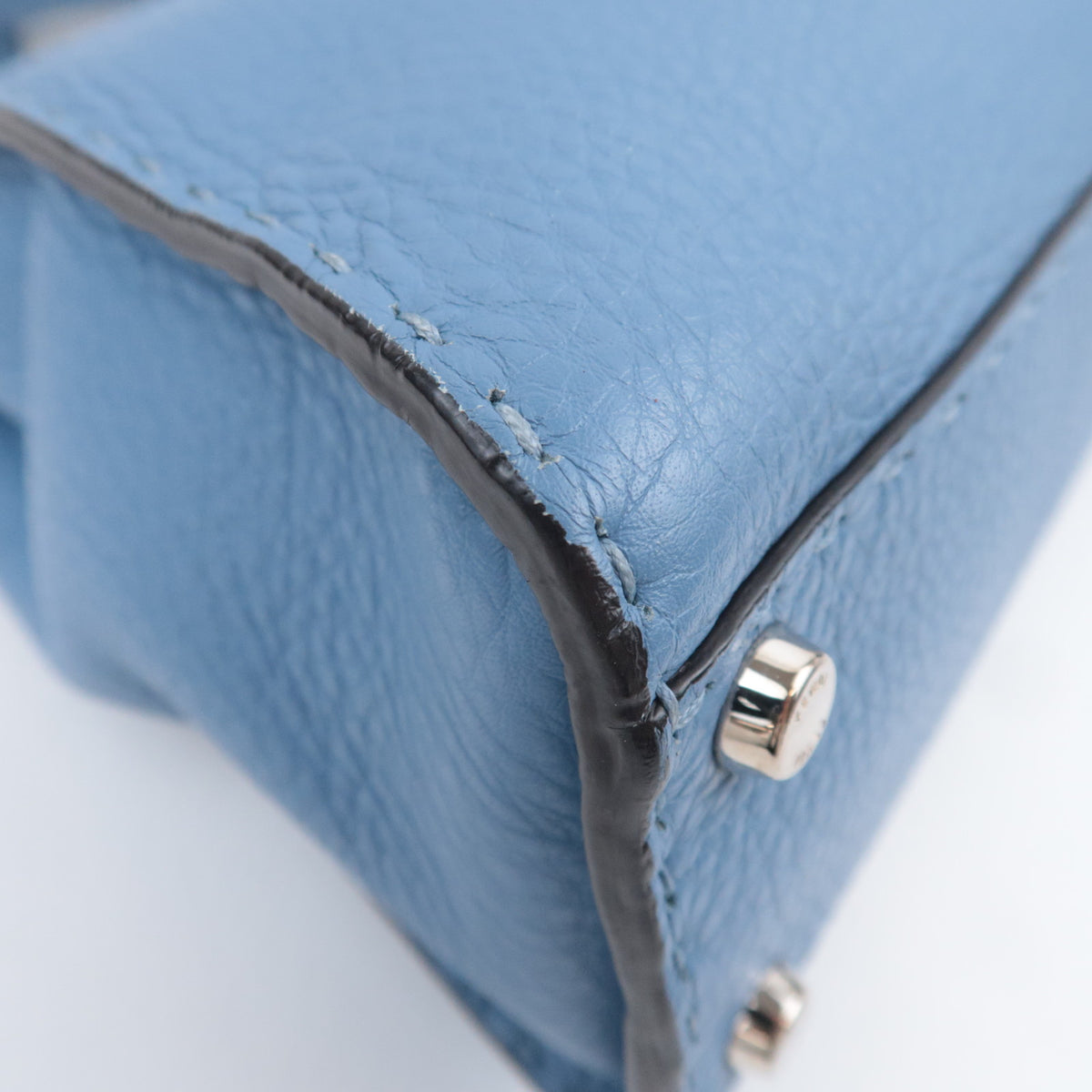 FENDI Peekaboo Selleria Mini Shoulder Bag 8BN290
