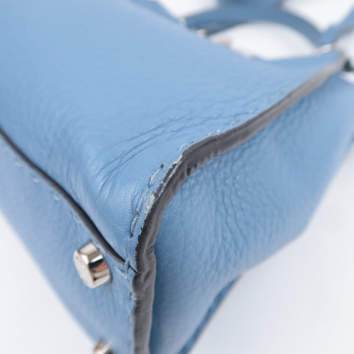 FENDI Peekaboo Selleria Mini Shoulder Bag 8BN290