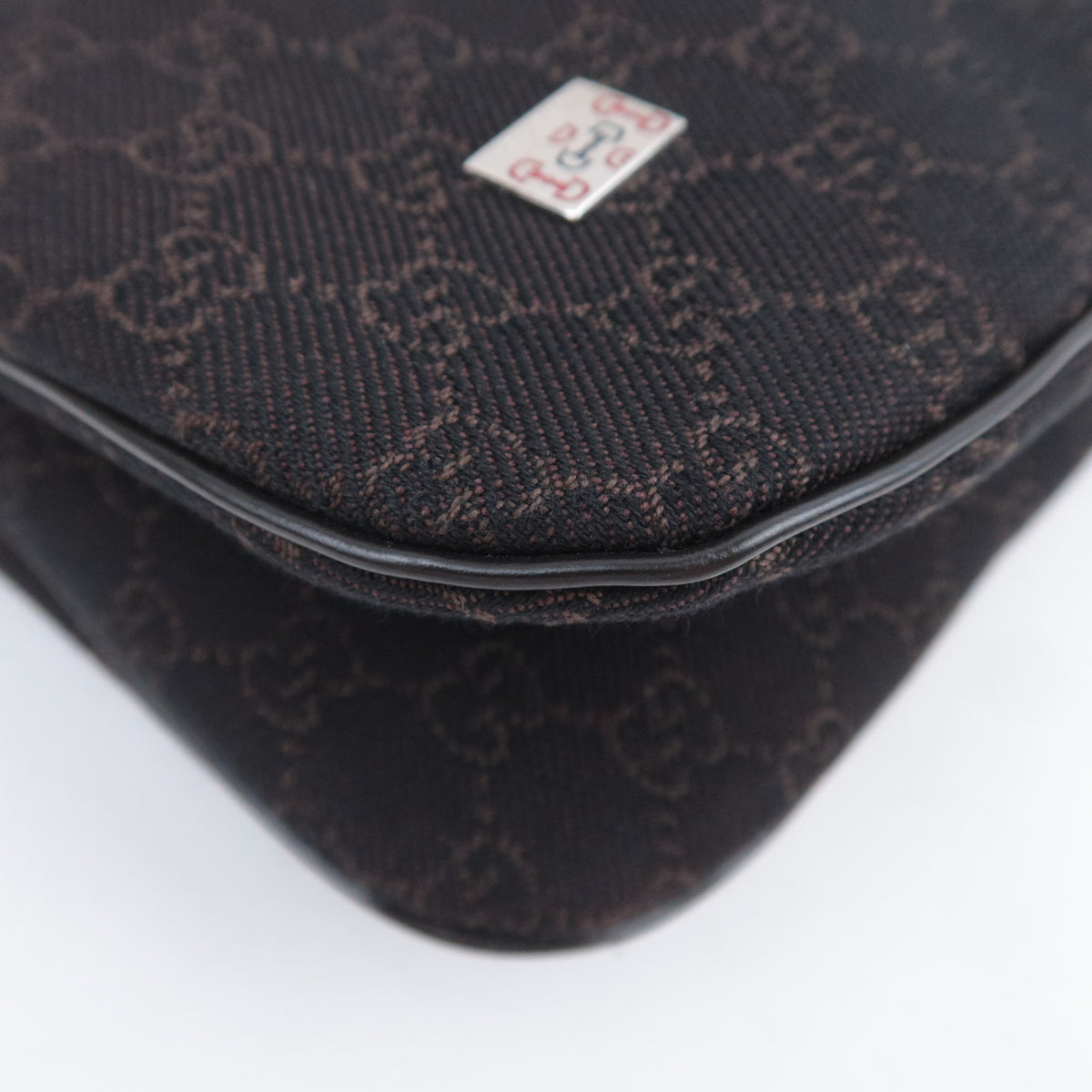 GUCCI GG Canvas Hobo Shoulder Bag 211523