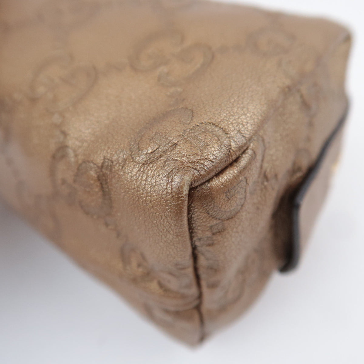 GUCCI Guccissima Leather Cosmetic Pouch 153228