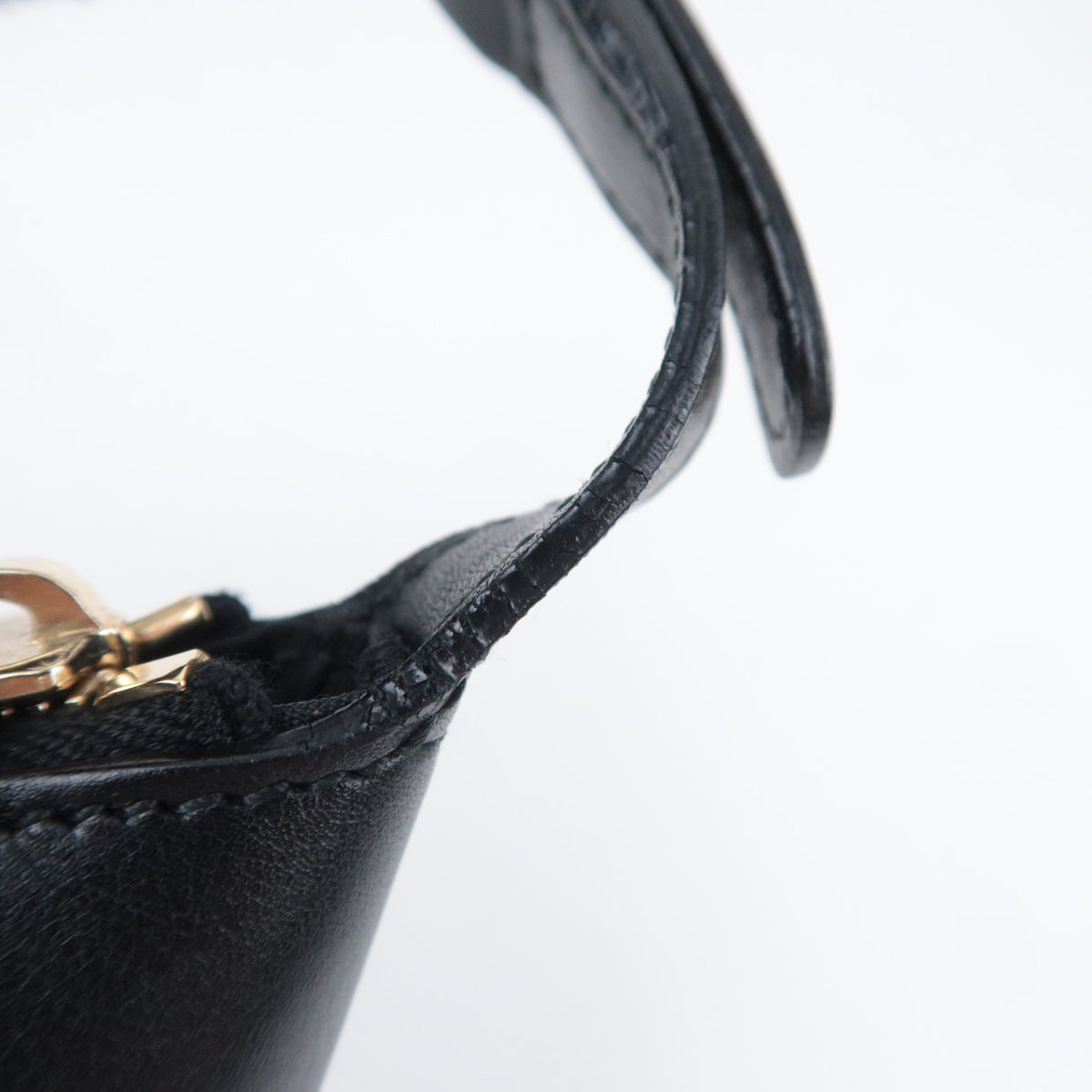 GUCCI Sherry GG Canvas Small Handbag Black 224093