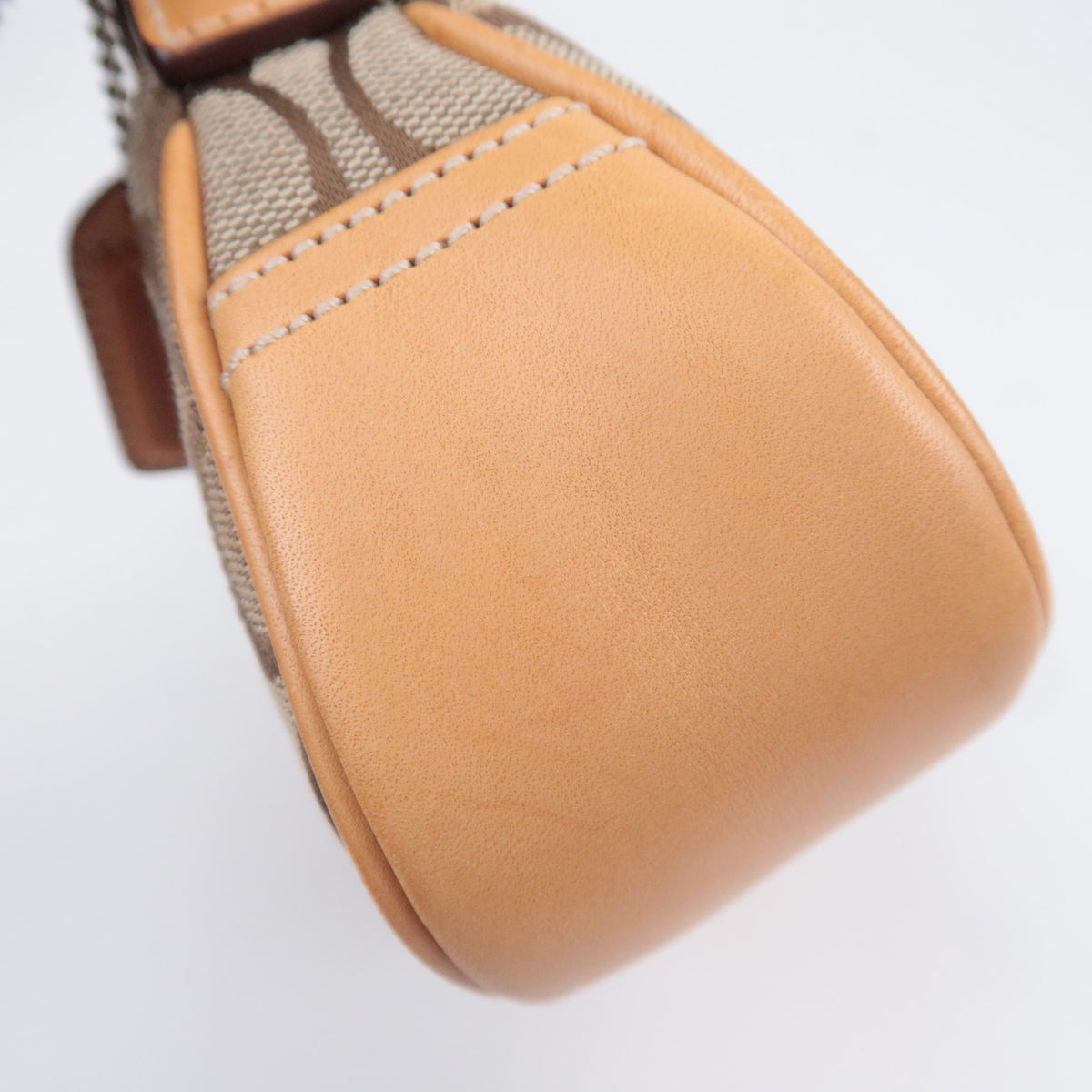 COACH Signature Small Shoulder Bag Beige 6362