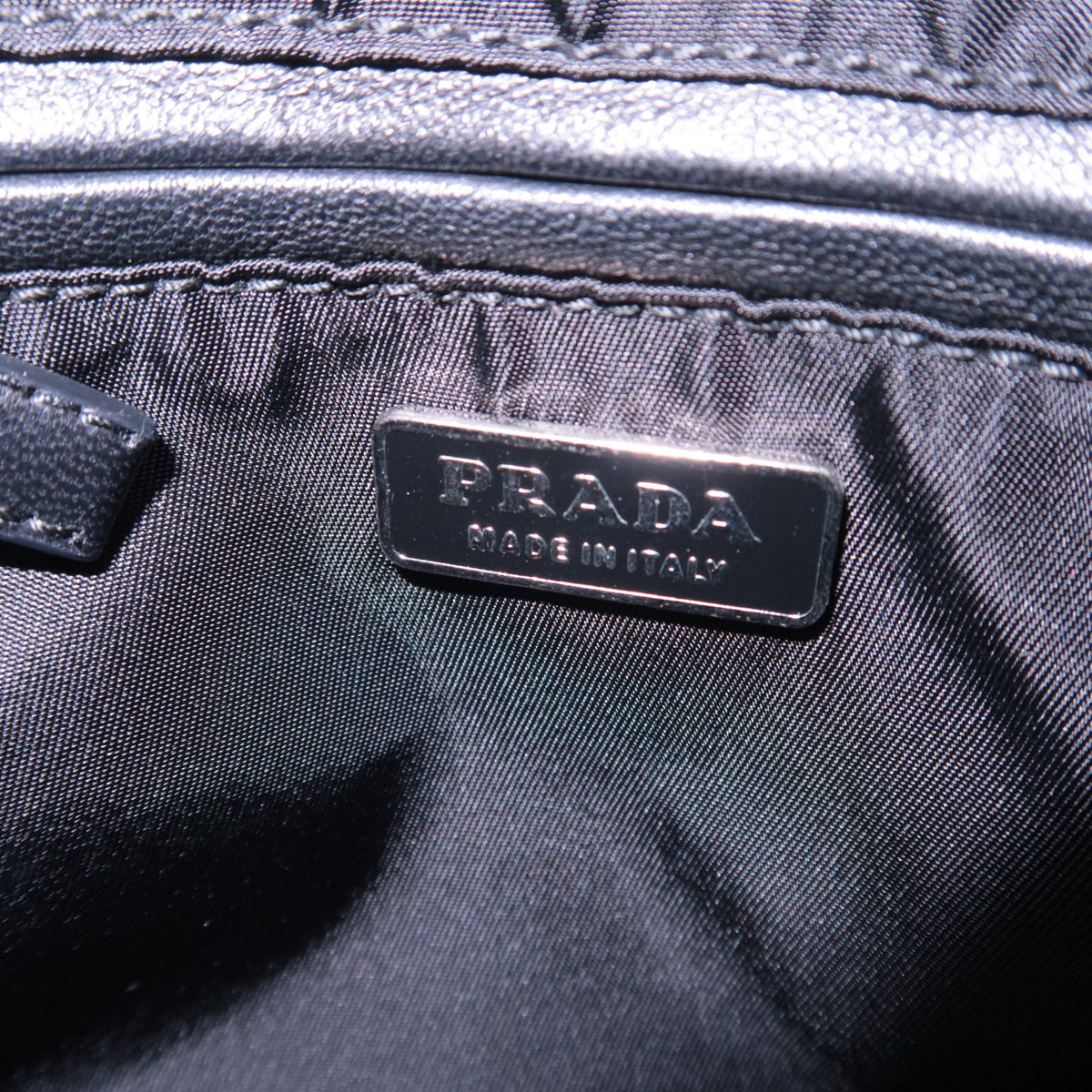 PRADA Evening Bear Bijou Nylon Handbag BN11134