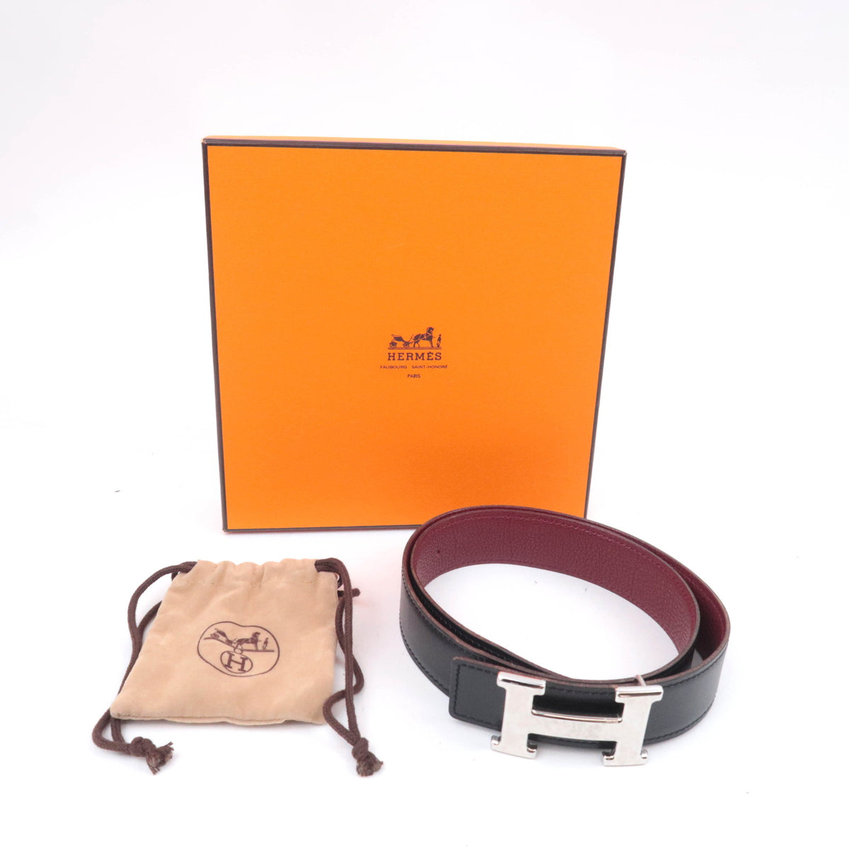 HERMES Constance H Belt Size 70 □F Stamp (2002)