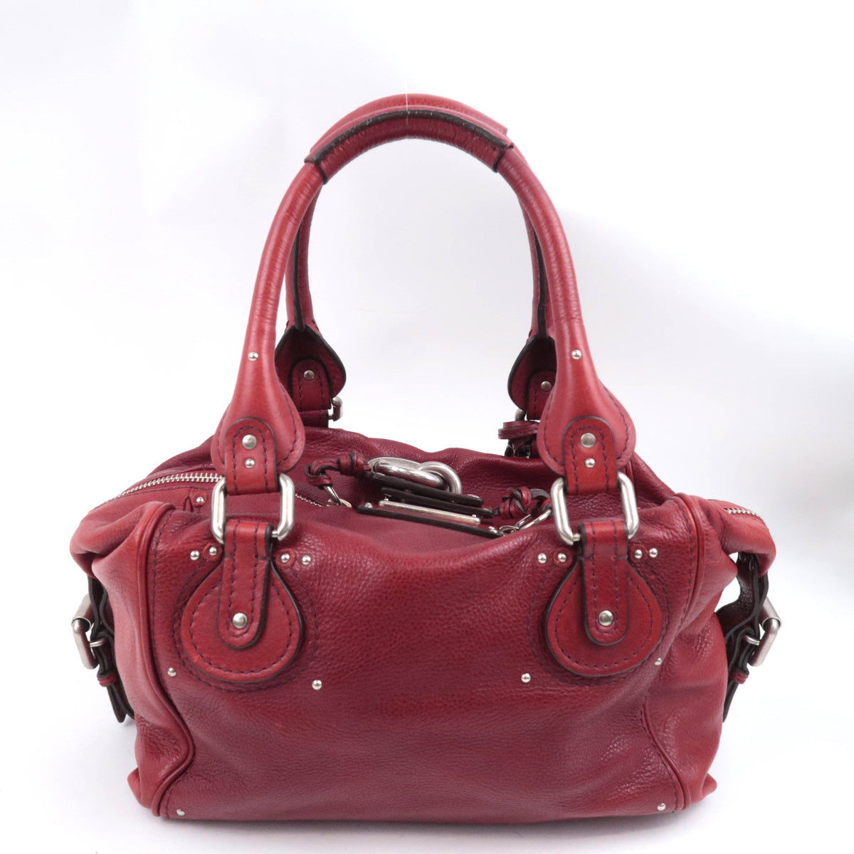 Chloe Paddingto Leather Satchel Bag
