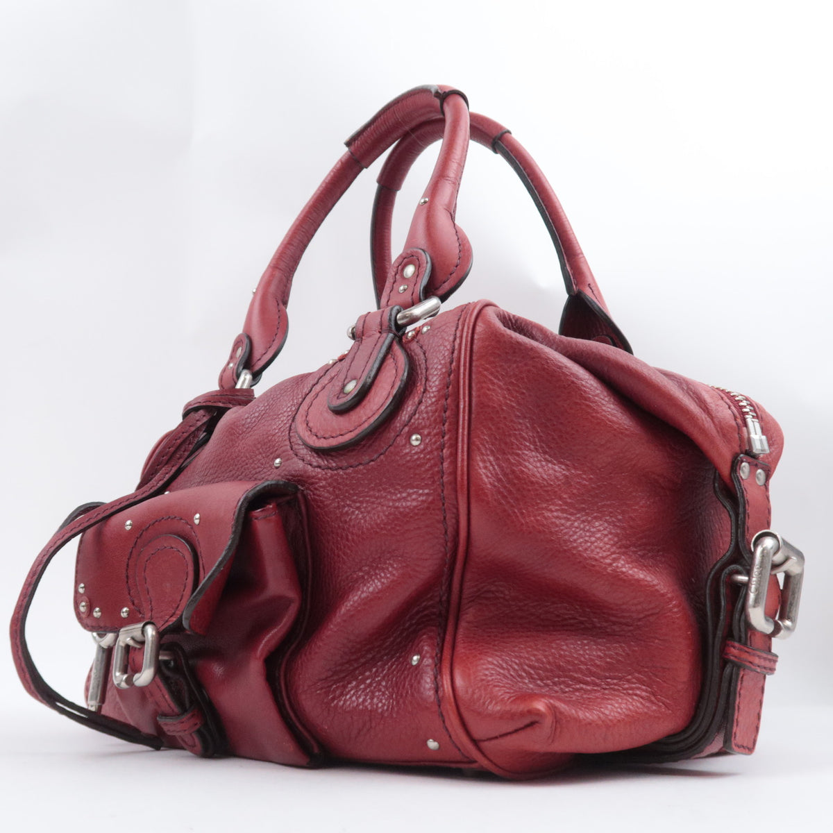 Chloe Paddingto Leather Satchel Bag