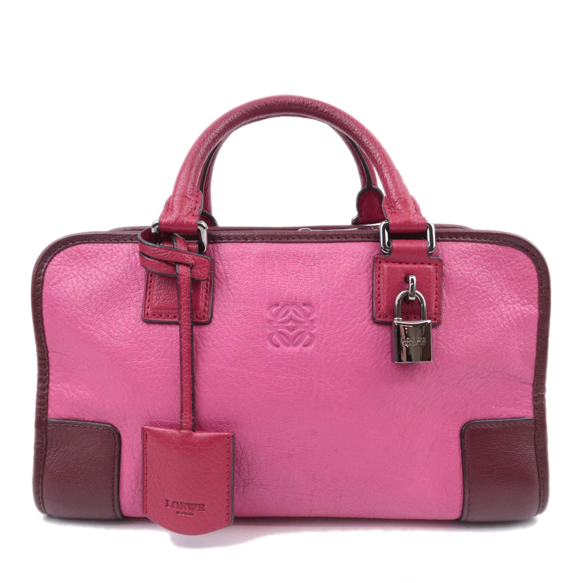 LOEWE Amazona 28 Handbag Leather Pink92662