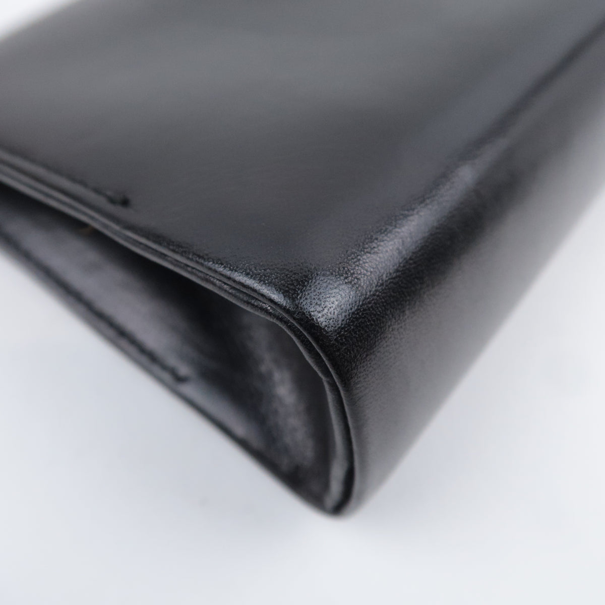 GUCCI Old Gucci Leather Shoulder Bag