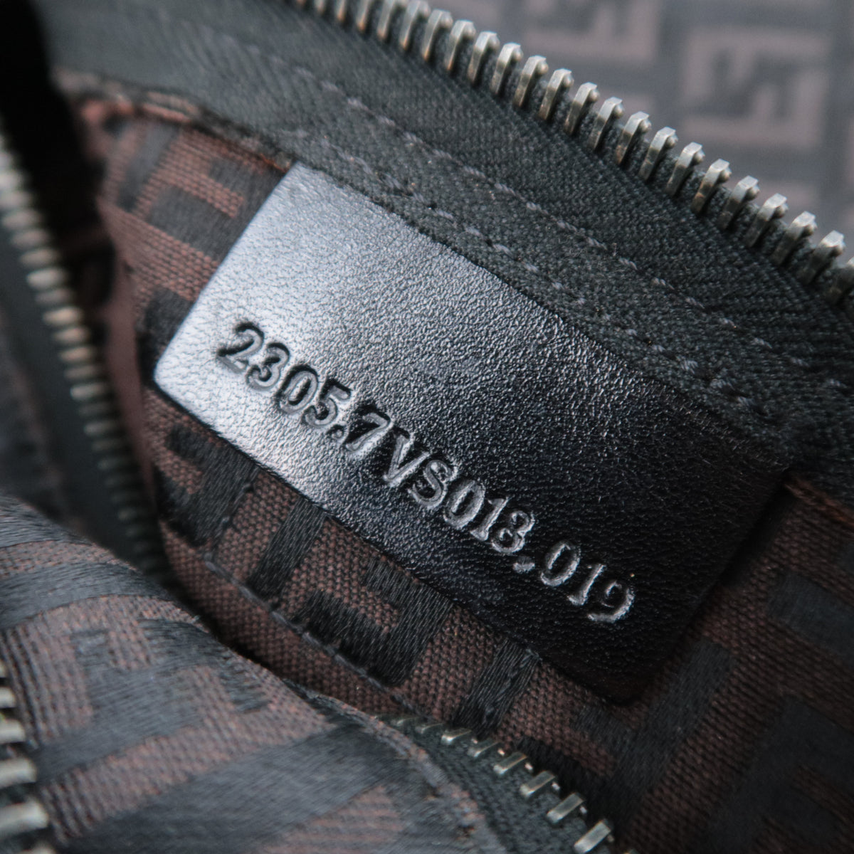 FENDI Zucchino Canvas Tote Bag 7VS018